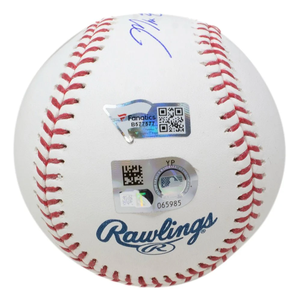 Max Scherzer Signed New York Mets Official MLB Baseball Fanatics MLB - Image 2