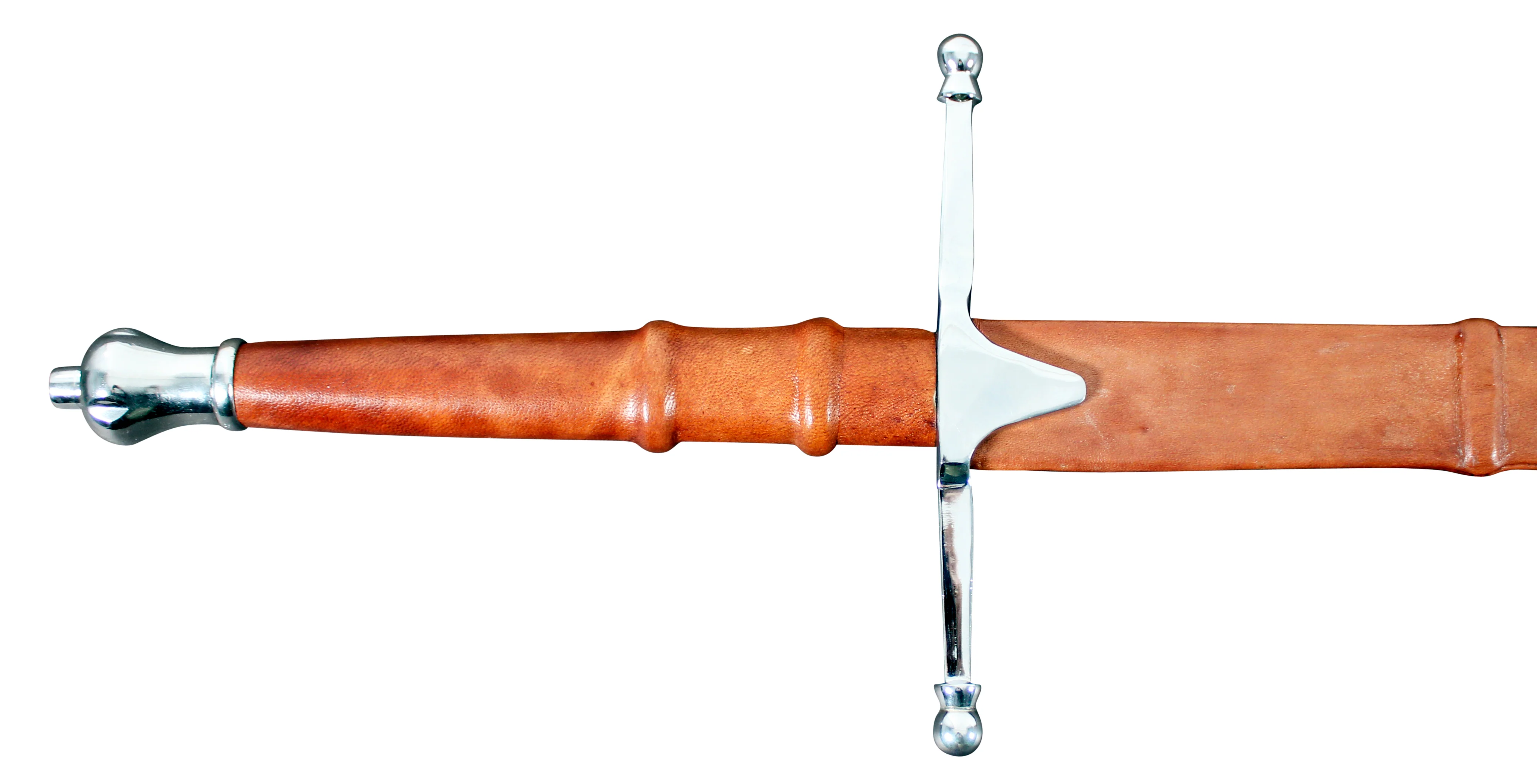 Mel Gibson Braveheart Signed 39.75 Inch William Wallace Sword with Sheath BAS - Image 5
