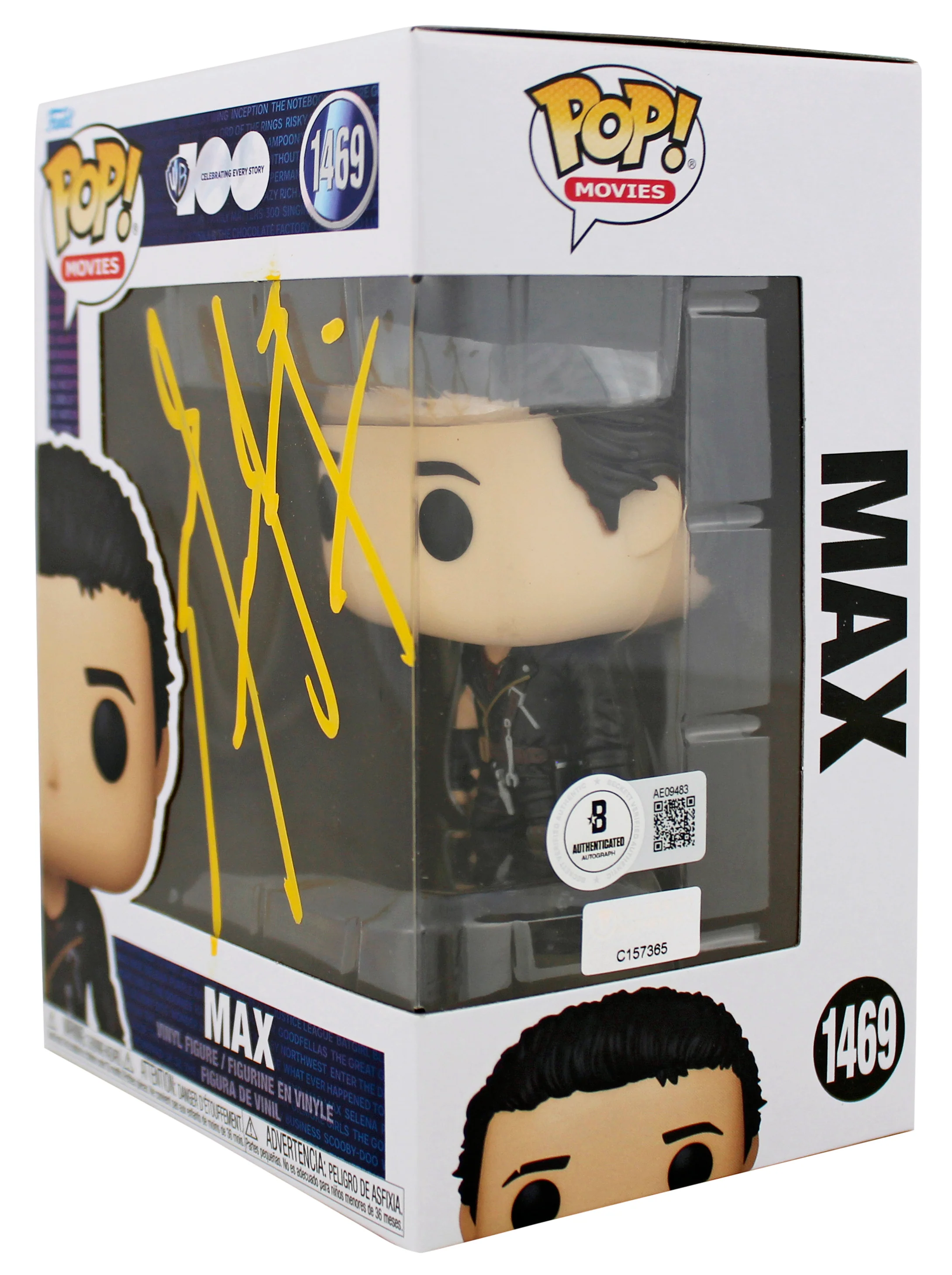 Mel Gibson Mad Max Authentic Signed #1469 Funko Pop Vinyl Figure BAS - Image 3