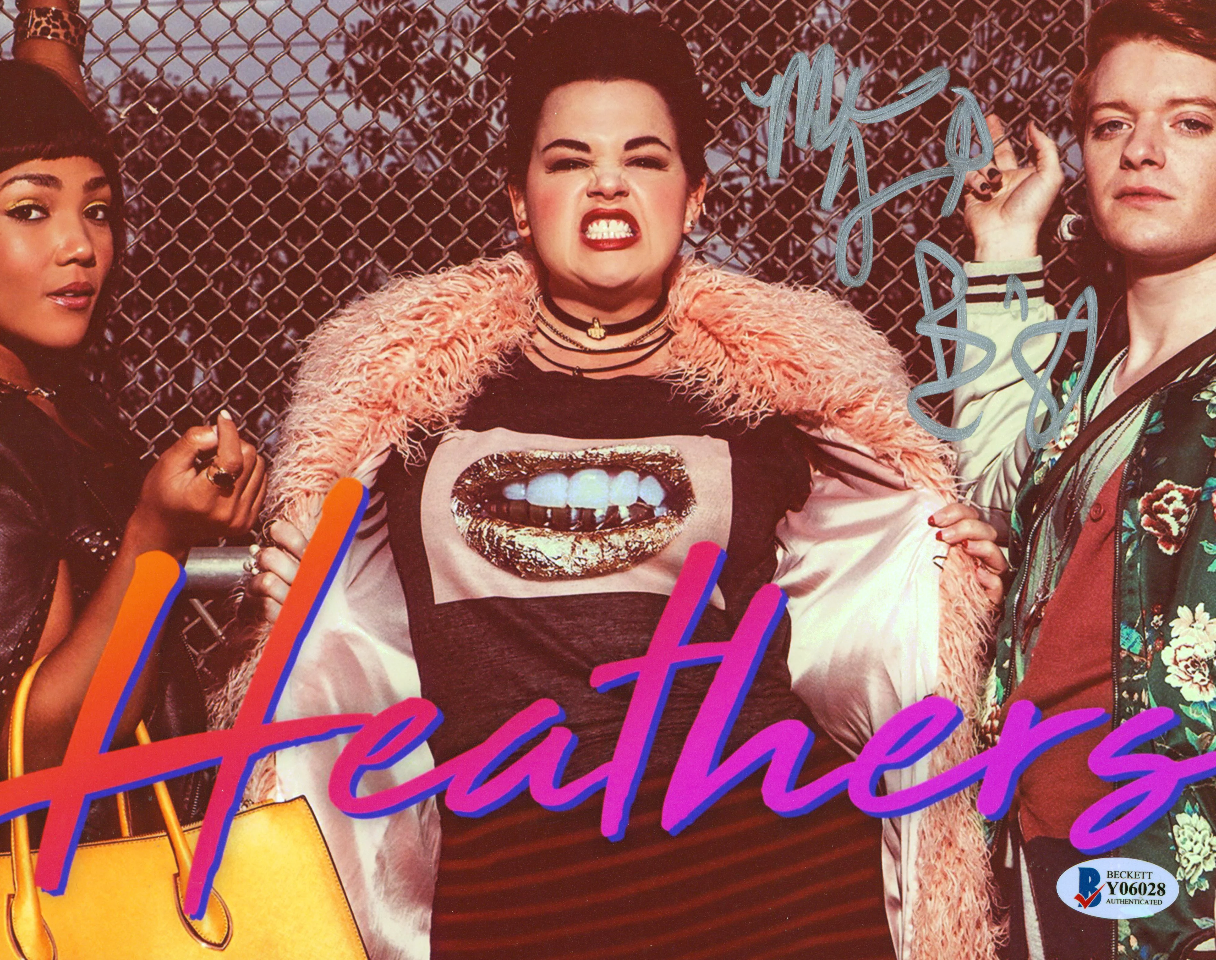 Melanie Ford & Brendan Scannell Heathers Authentic Signed 8x10 Photo BAS #Y06028 - Image 2
