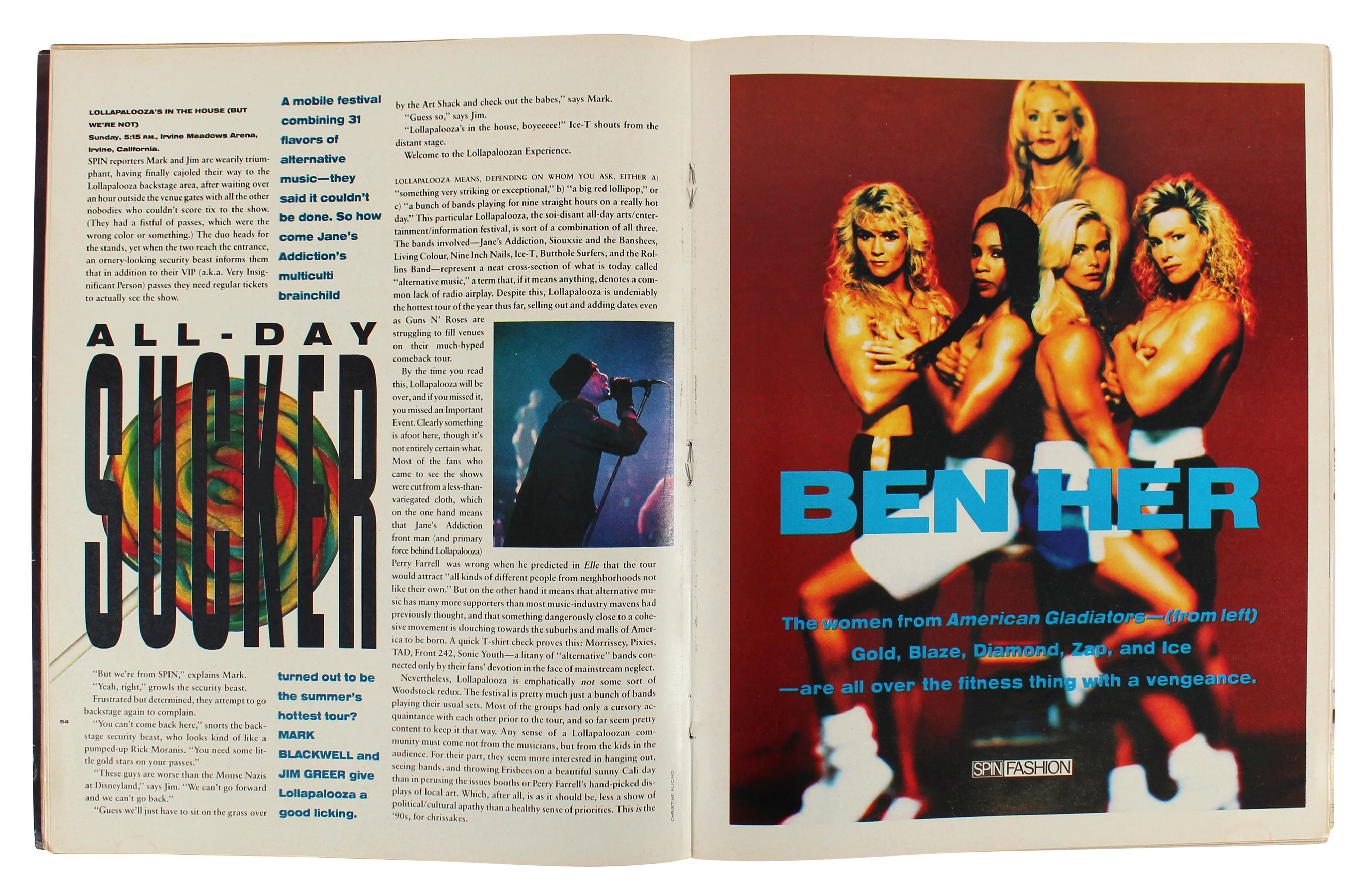 Metallica (3) Hetfield Ulrich & Newstead Signed Spin Magazine Cover BAS #AB76488 - Image 5