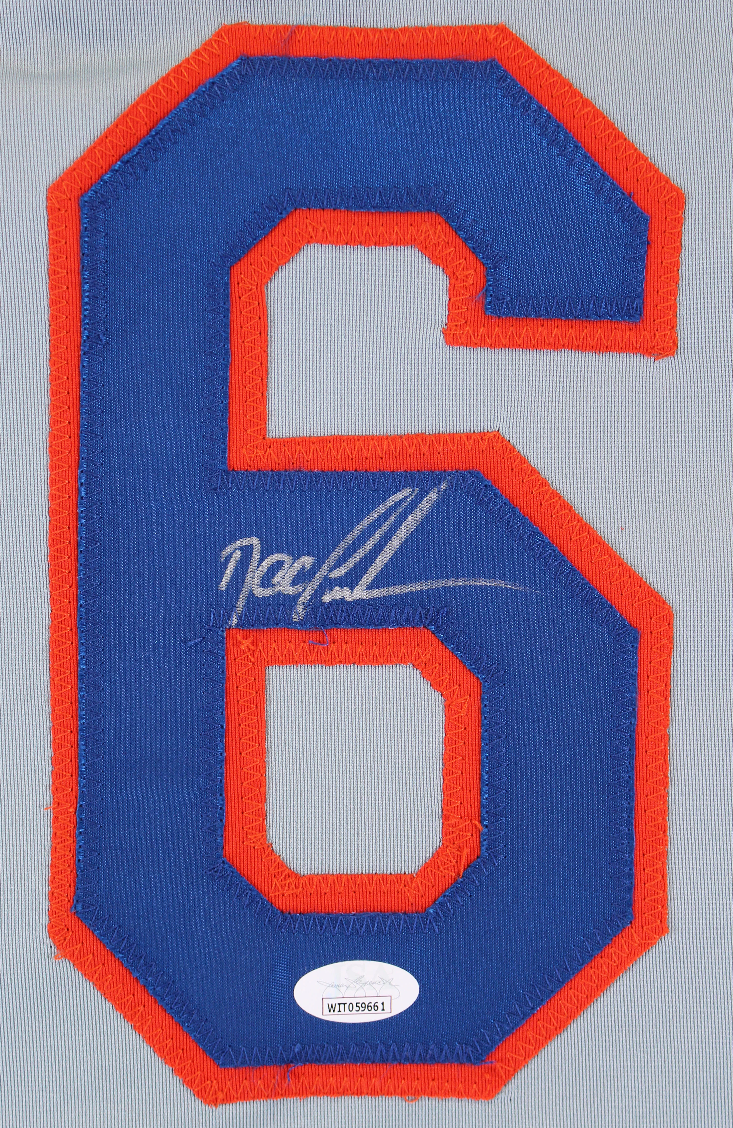 Mets Doc Gooden Authentic Signed Grey Pro Style Jersey Autographed JSA Witness - Image 3