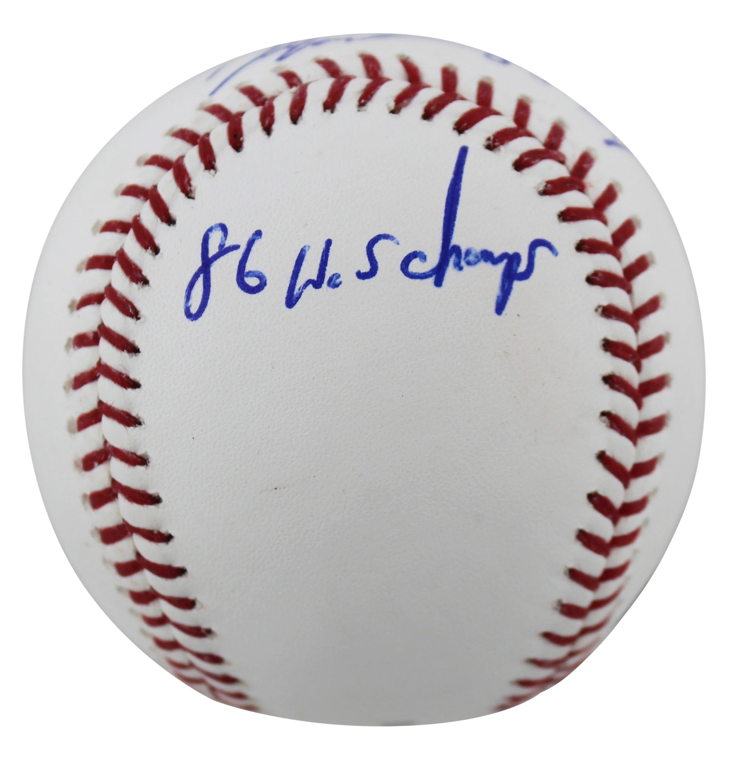 Mets Dwight Gooden "3x Inscribed" Authentic Signed Oml Baseball BAS Witnessed - Image 4