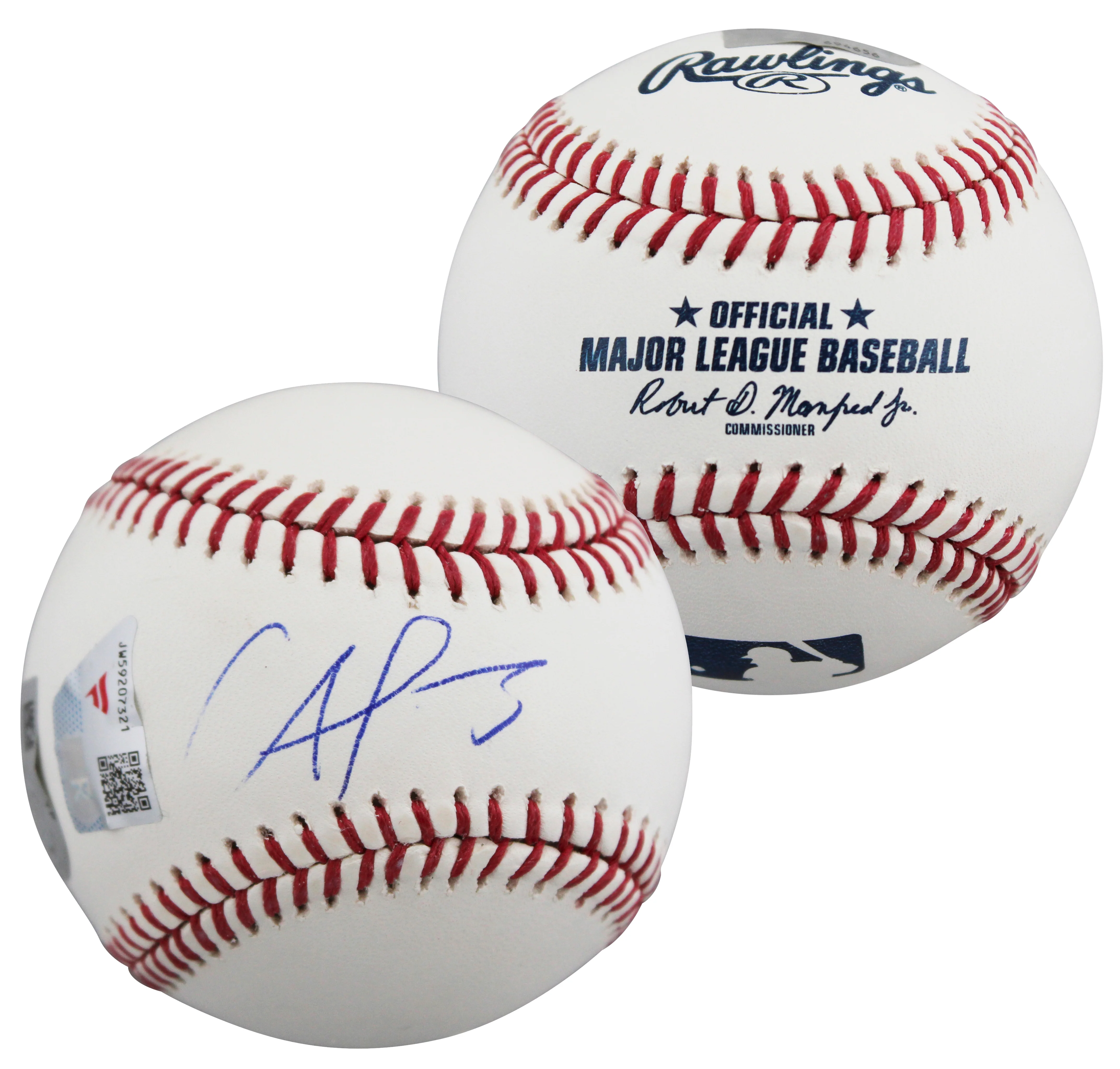 Mets Francisco Alvarez Authentic Signed OML Baseball Fanatics #JW59207321 - Image 2
