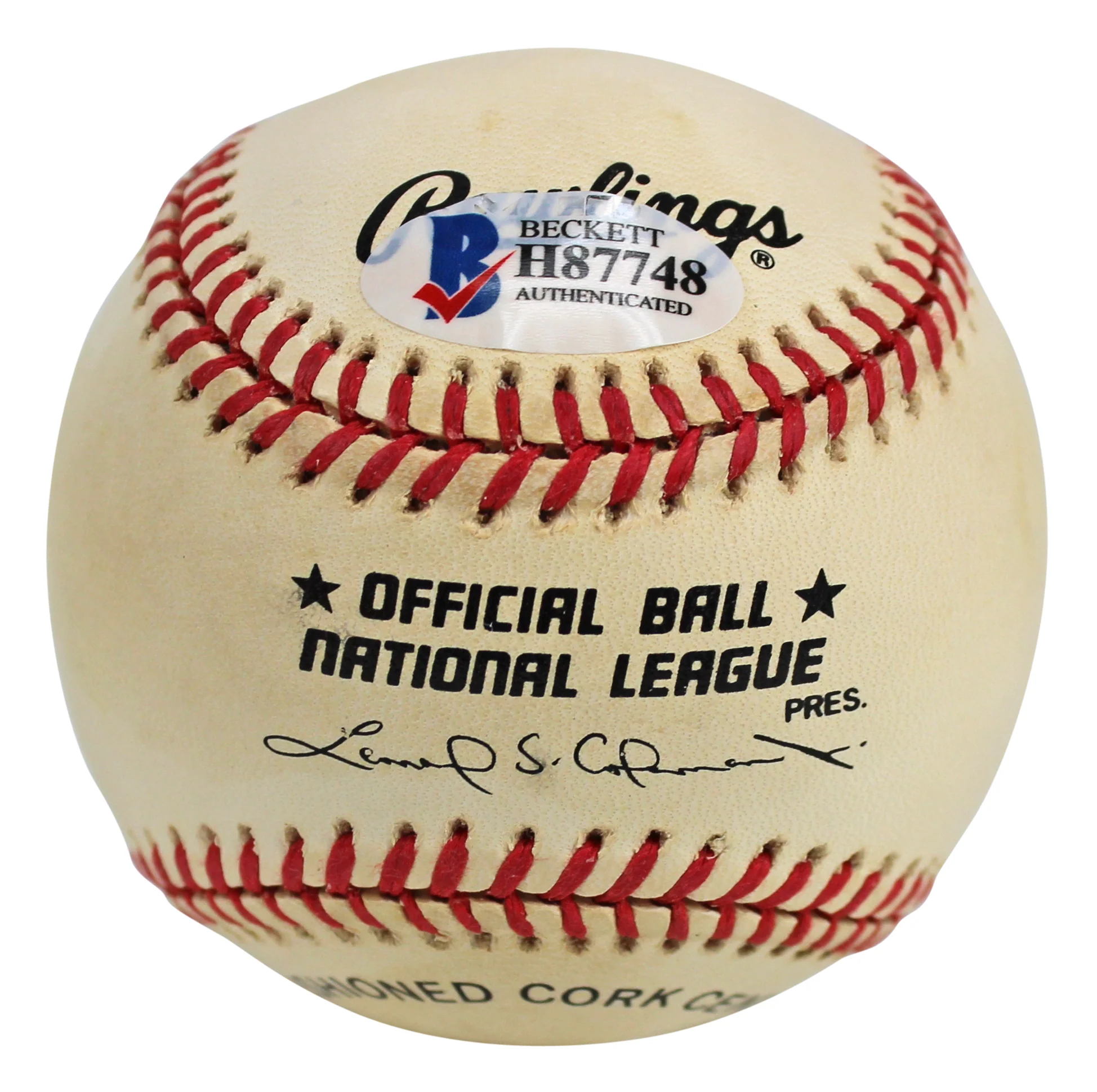 Mets Tom Seaver Authentic Signed Coleman Onl Baseball Autographed BAS #H87748 - Image 7