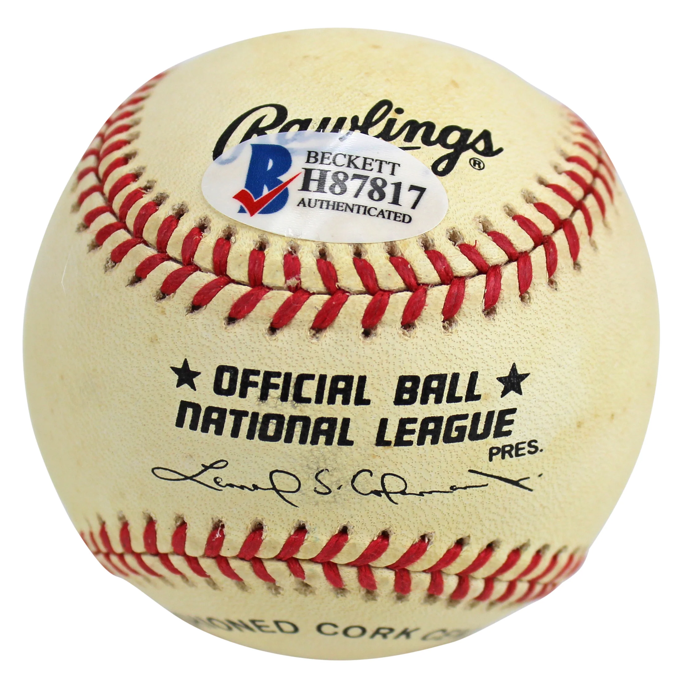 Mets Tom Seaver Authentic Signed Coleman Onl Baseball Autographed BAS #H87817 - Image 7