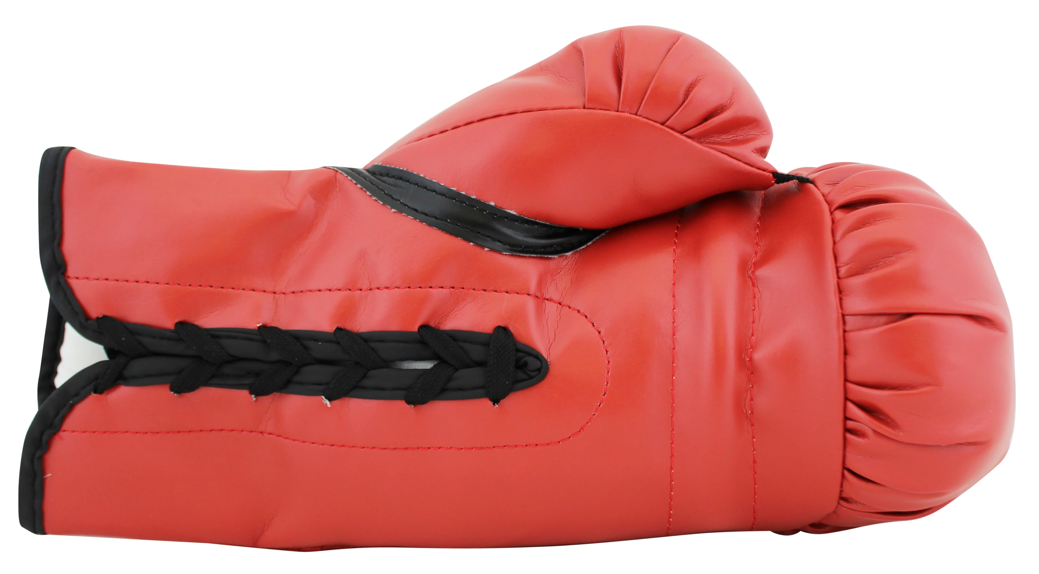 Michael B. Jordan Creed Signed Left Hand Red Everlast Boxing Glove BAS Witnessed - Image 3