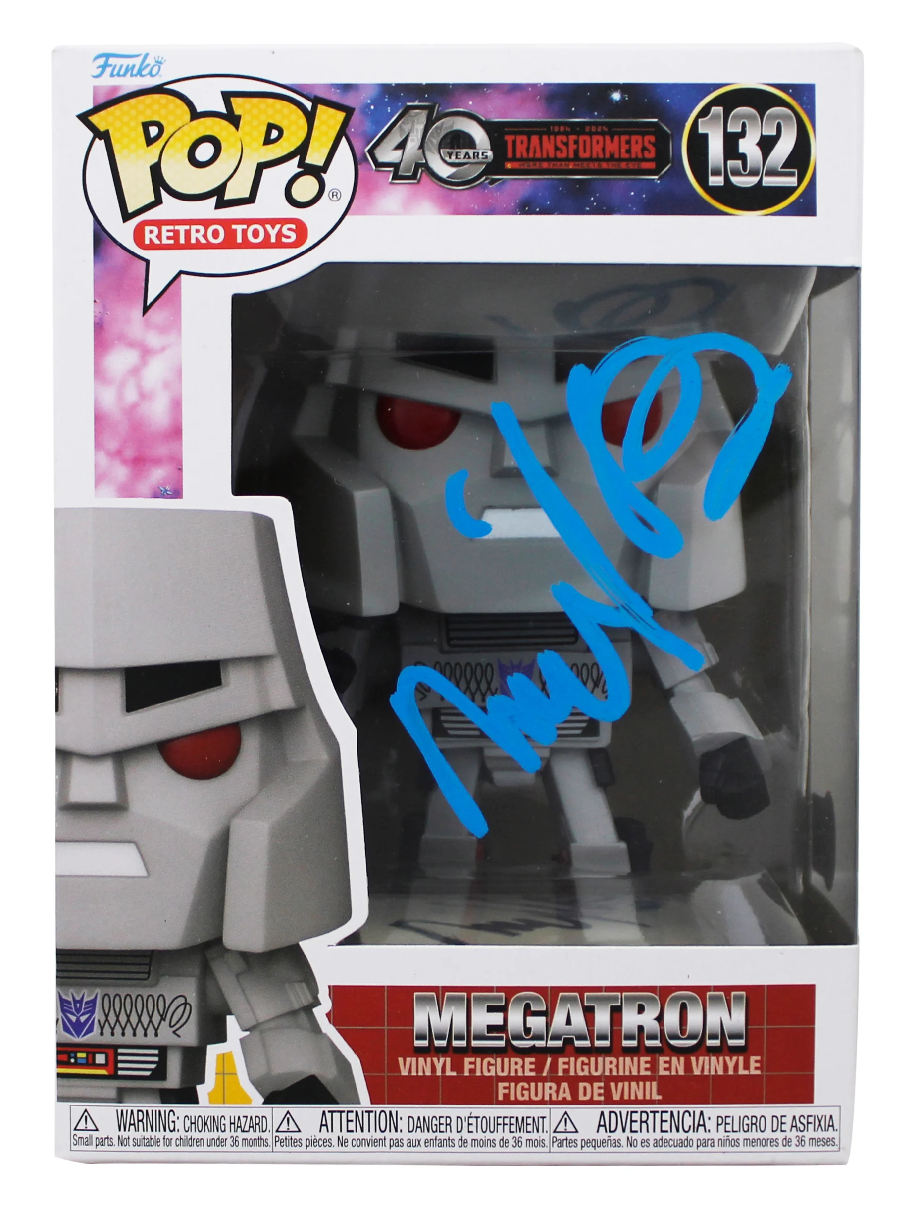 Michael Bay Transformers Signed Megatron #132 Funko Pop Figure BAS #BT57783 - Image 2