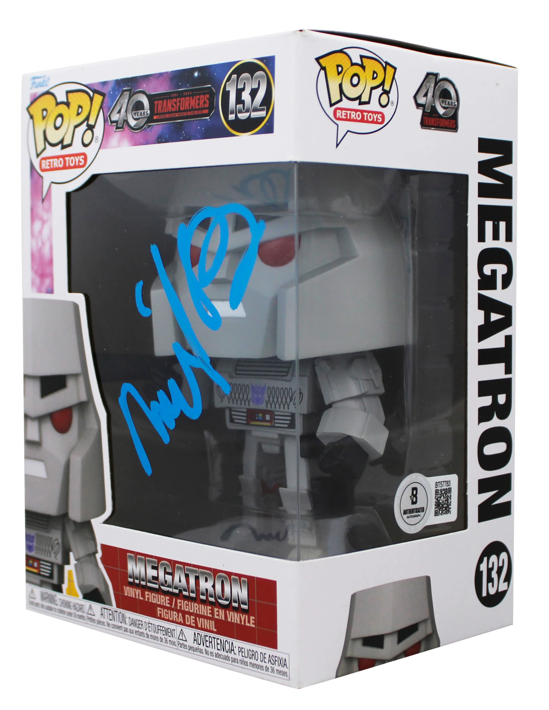 Michael Bay Transformers Signed Megatron #132 Funko Pop Figure BAS #BT57783 - Image 3