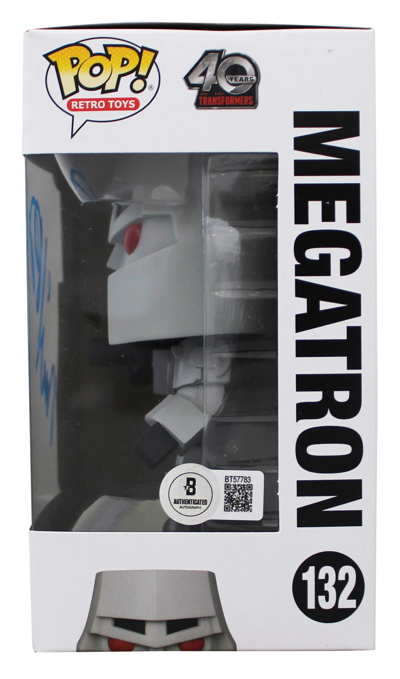 Michael Bay Transformers Signed Megatron #132 Funko Pop Figure BAS #BT57783 - Image 4