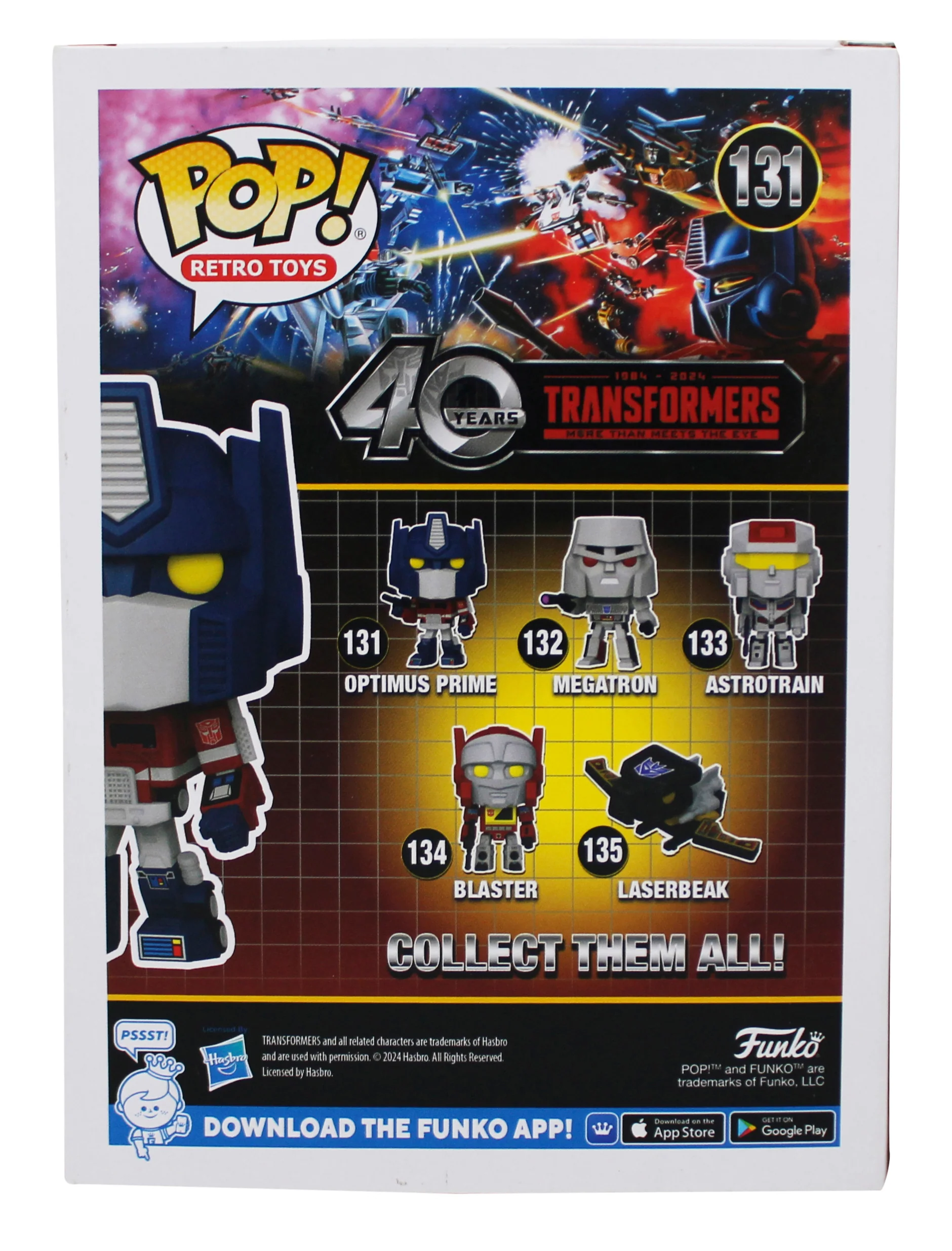 Michael Bay Transformers Signed Optimus Prime #131 Funko Pop Figure BAS #BT57784 - Image 5