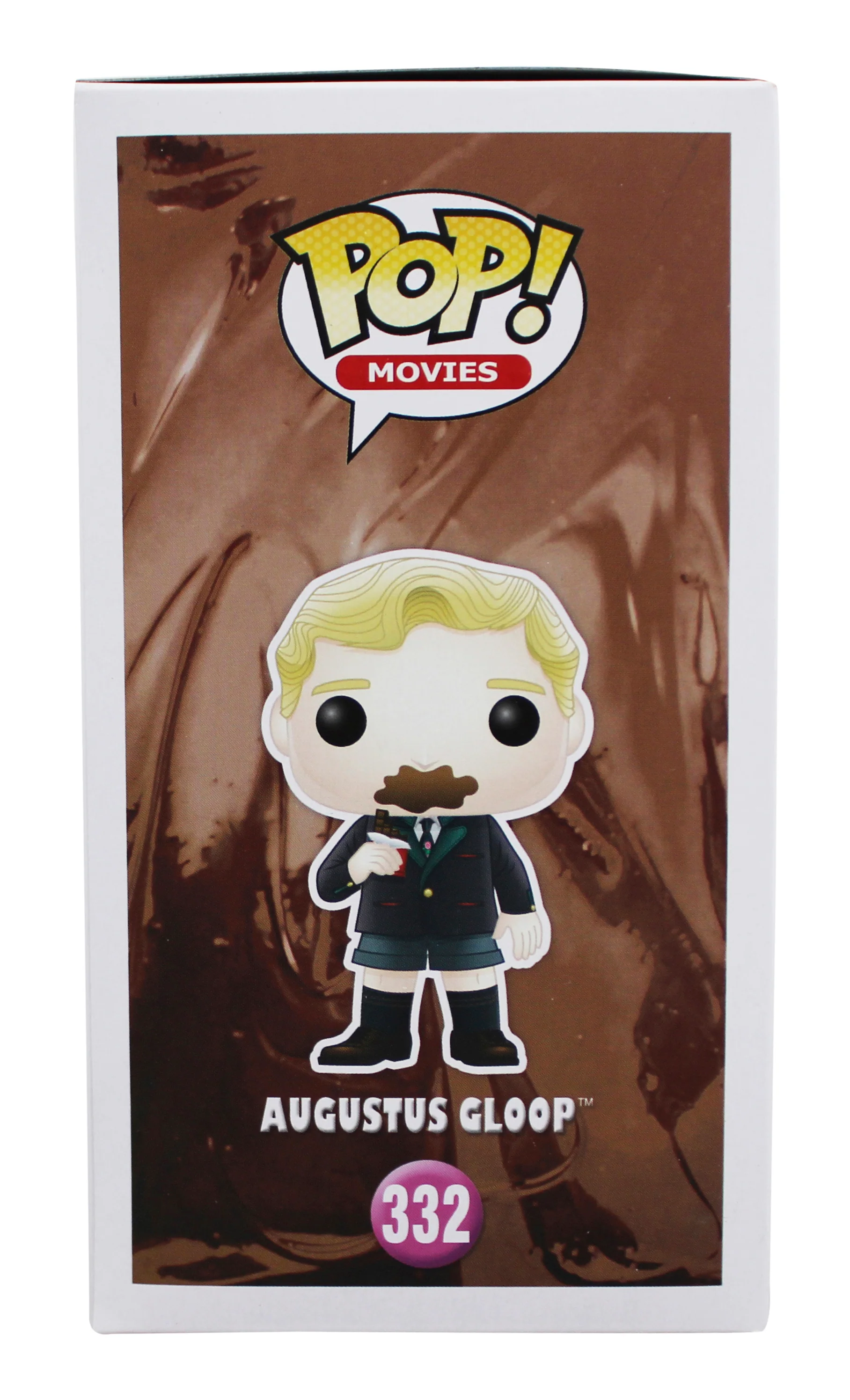 Michael Bellner Willy Wonka Signed Augustus Gloop Funko Pop Vinyl Figure JSA - Image 5