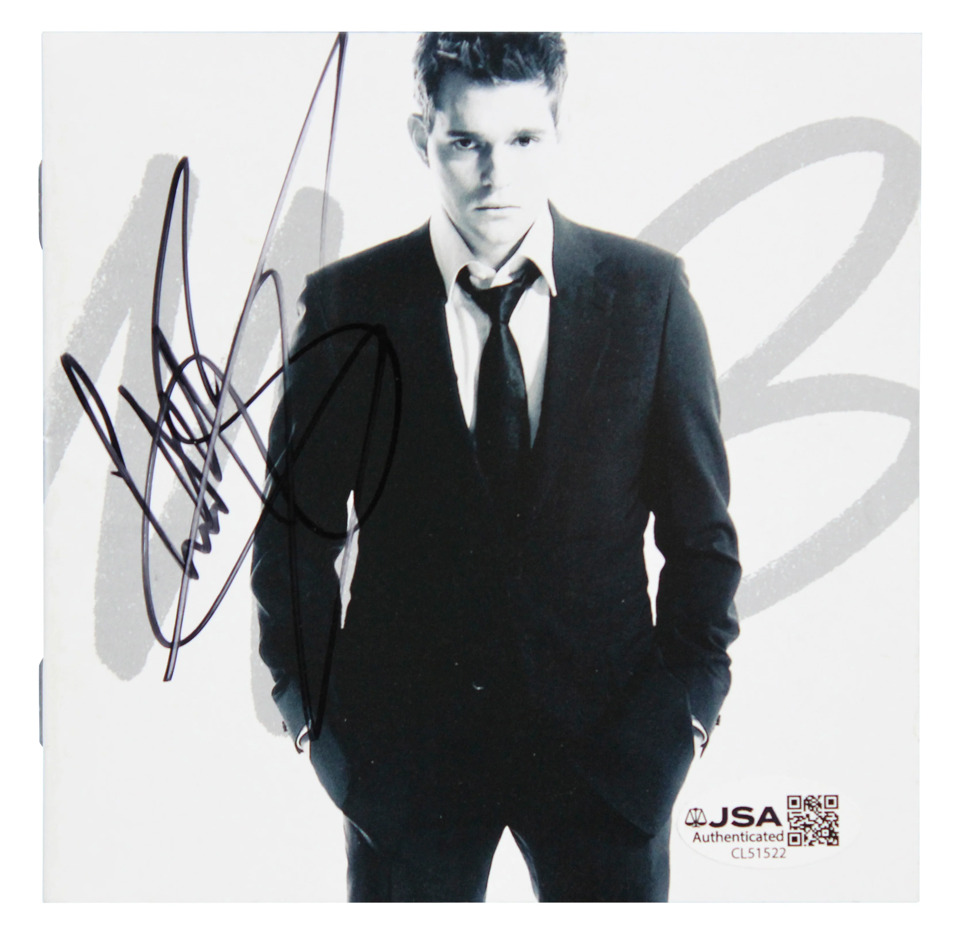 Michael Buble Authentic Signed It's Time CD Booklet Autographed JSA #CL51522