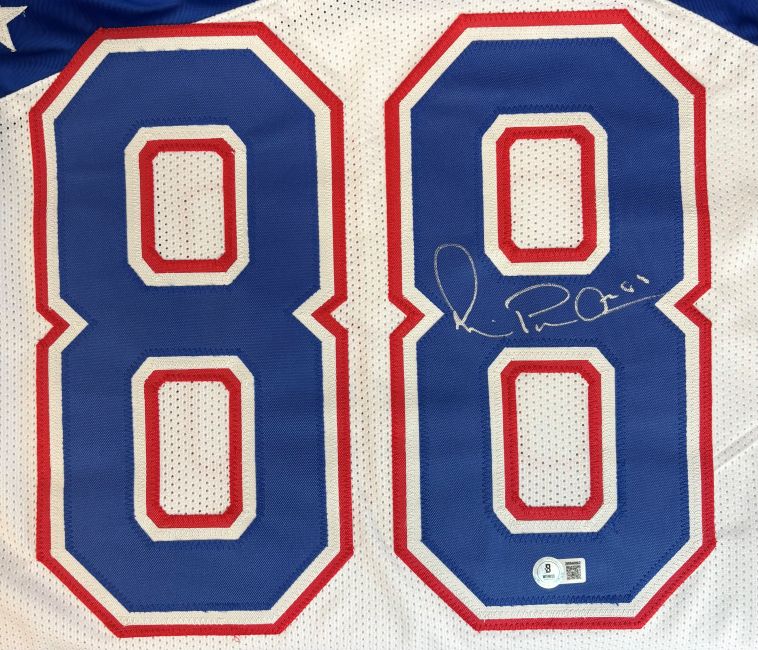 Michael Irvin Dallas Signed All-Star Football Jersey BAS - Image 2