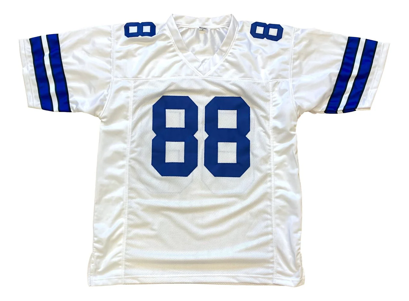 Michael Irvin Dallas Signed White Football Jersey BAS - Image 3