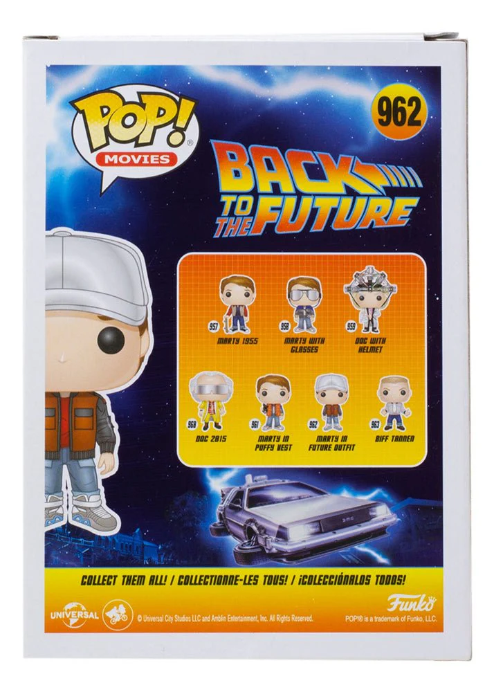 Michael J. Fox Signed Back To The Future Funko Pop #962 BAS - Image 4