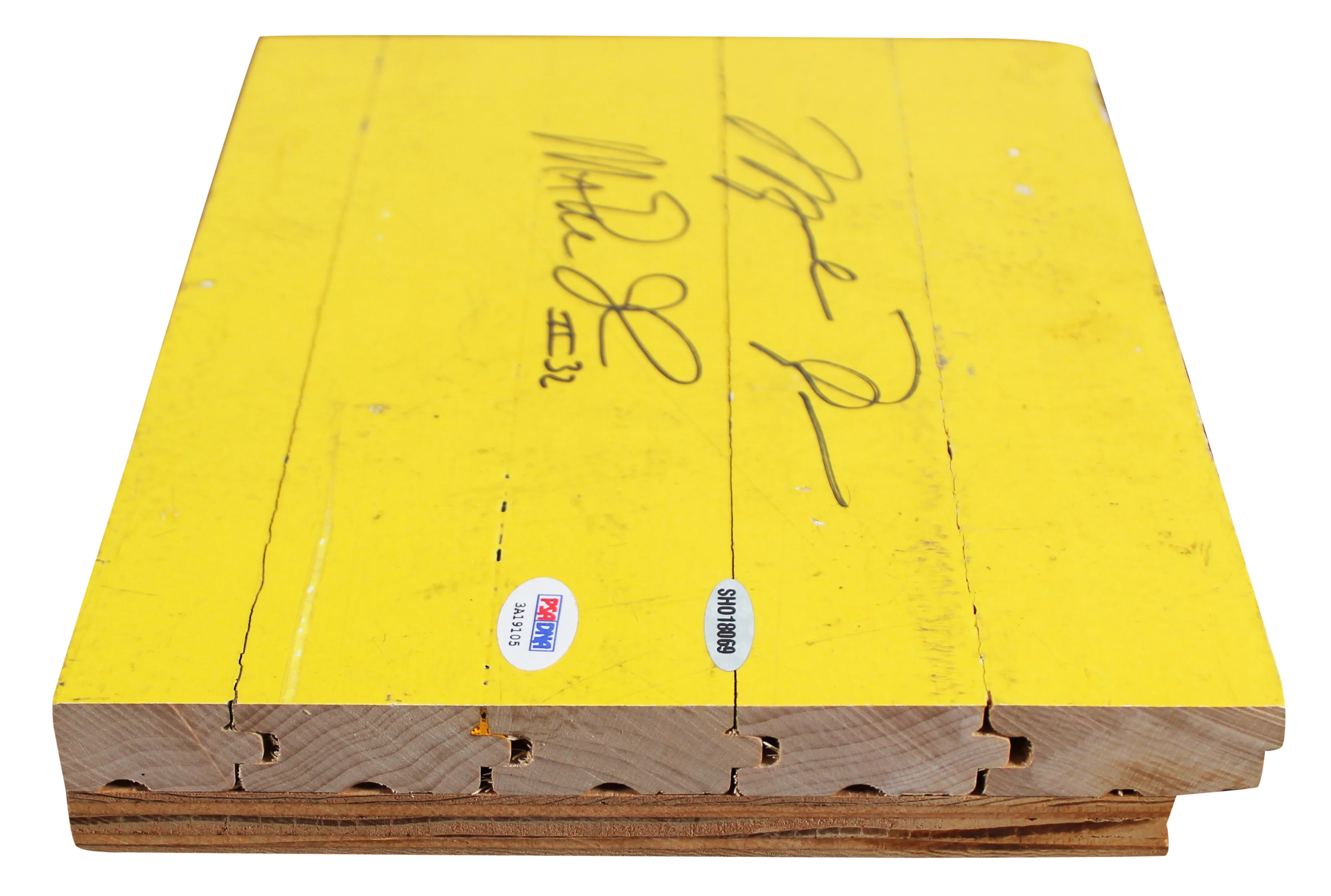 Michael Jordan & Magic Johnson Authentic Signed 8x10 Forum Floorboard PSA & UDA - Image 5