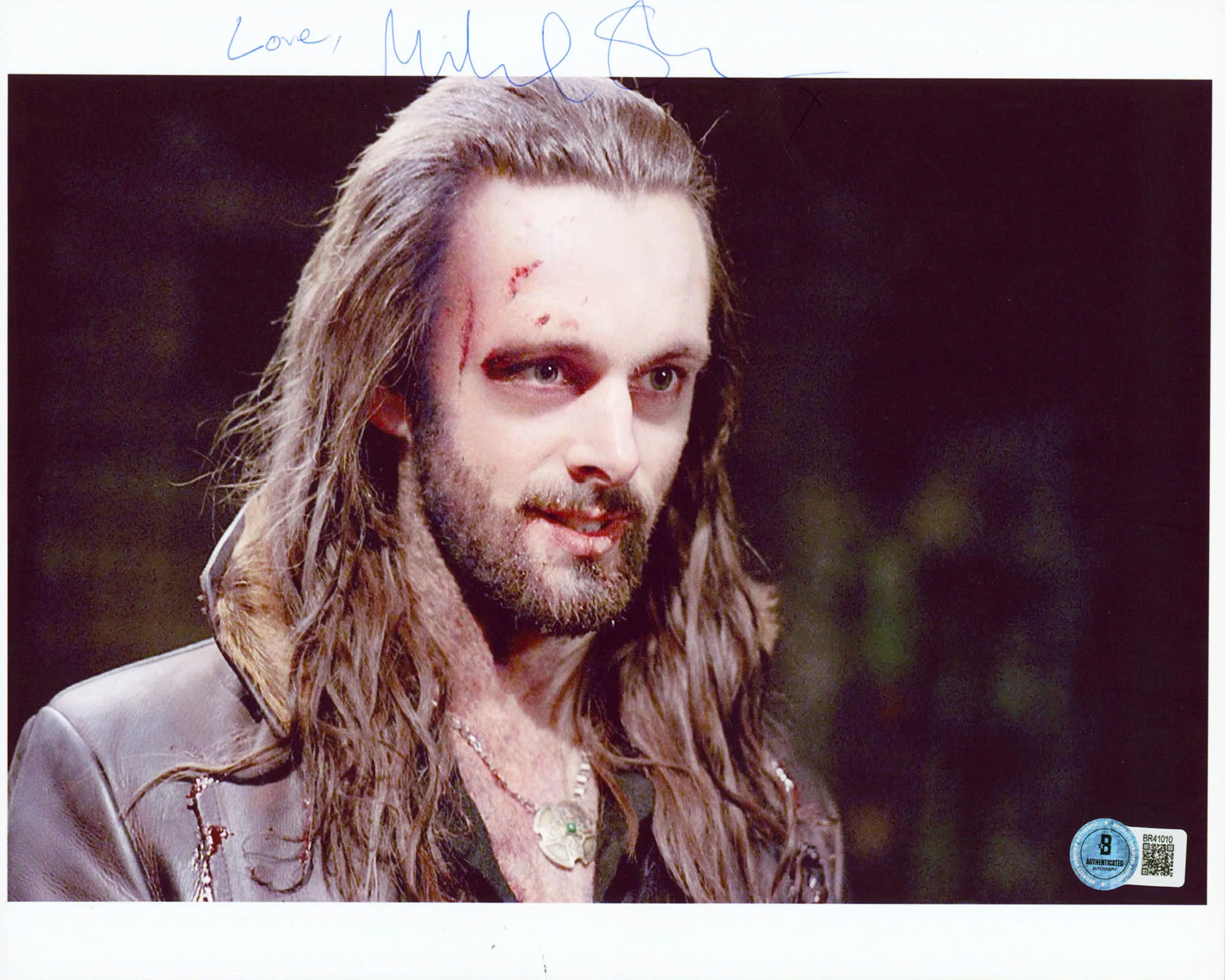Michael Sheen Underworld "Love" Authentic Signed 8.5x11 Photo BAS #BR41010 - Image 2
