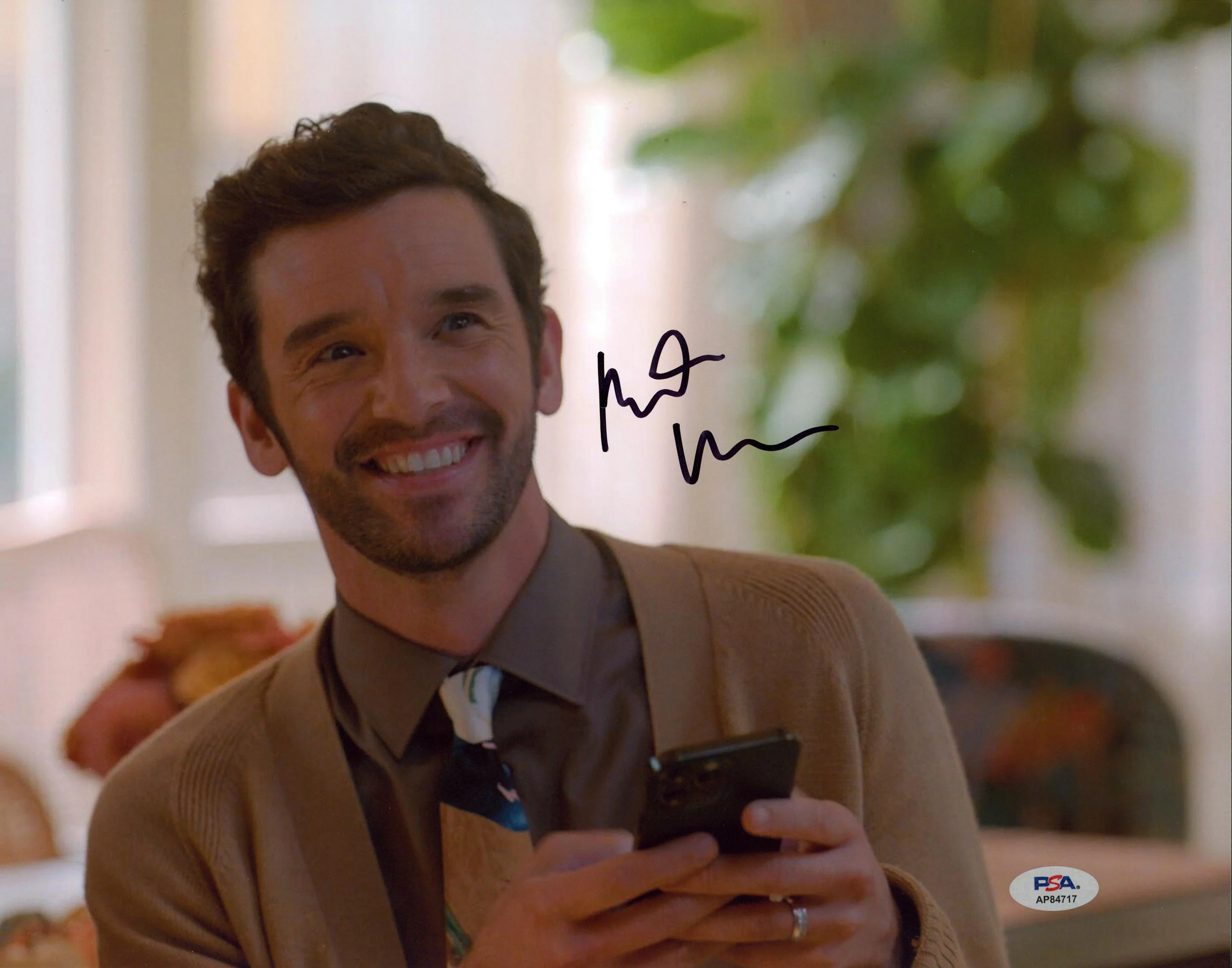 Michael Urie Shrinking Authentic Signed 11x14 Horizontal Photo PSA/DNA #AP84717 - Image 2