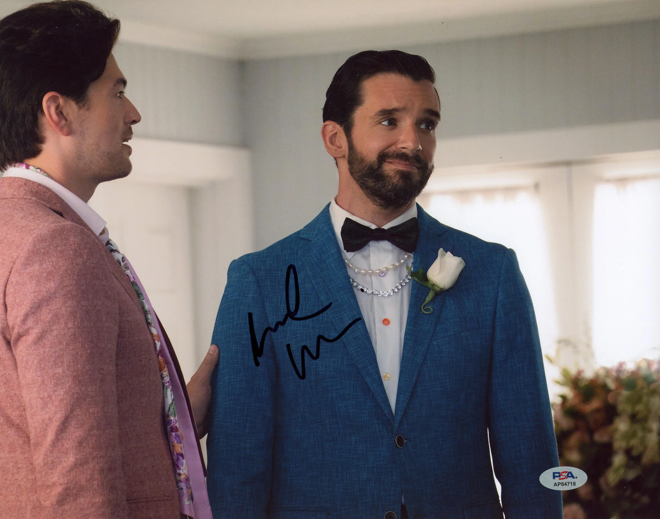 Michael Urie Shrinking Authentic Signed 11x14 Horizontal Photo PSA/DNA #AP84718 - Image 2