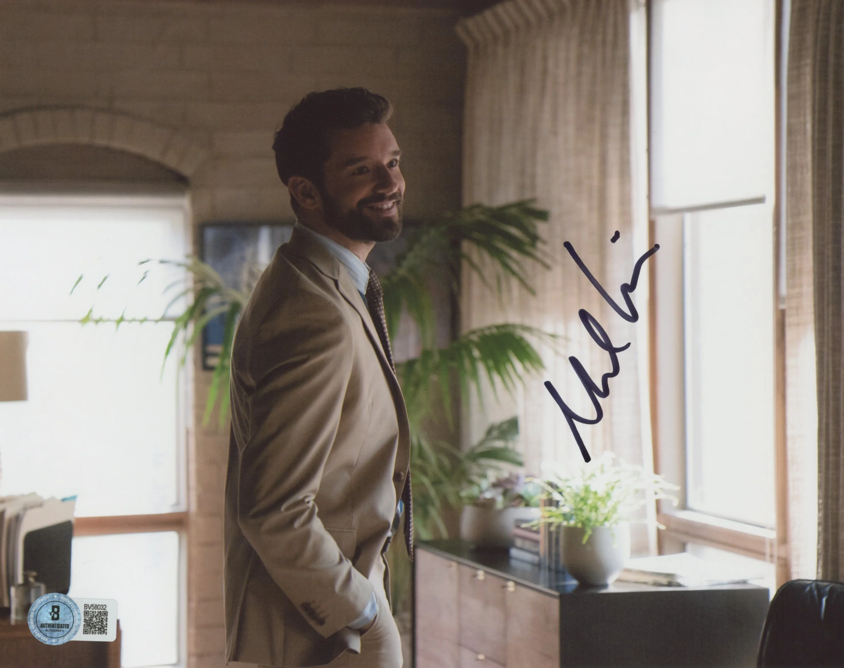 Michael Urie Shrinking Authentic Signed 8x10 Photo Autographed BAS #BV58032 - Image 2
