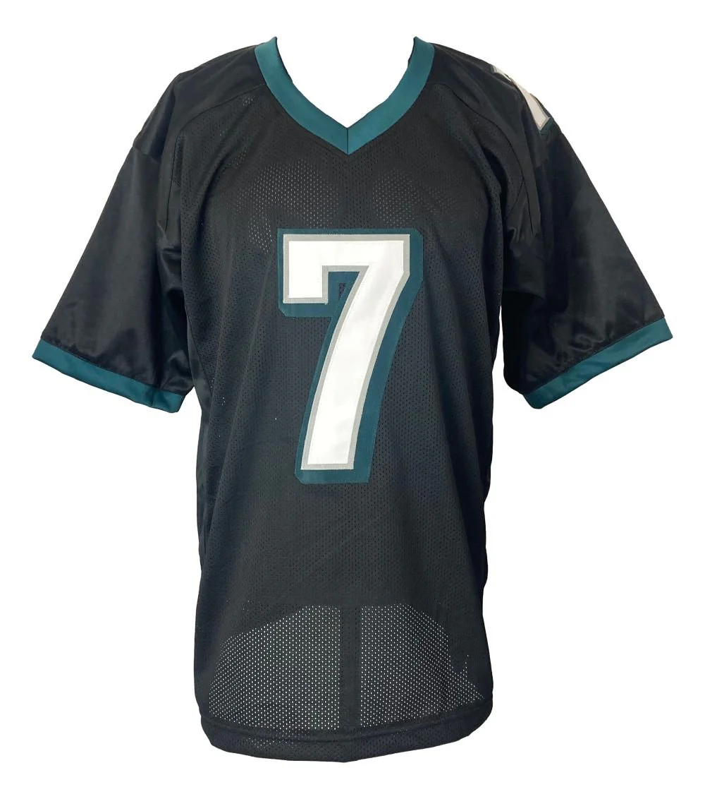 Michael Vick Philadelphia Signed Black Football Jersey BAS ITP - Image 3