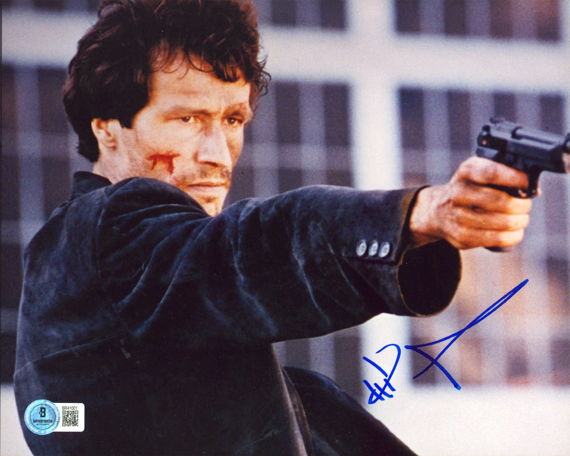 Michael Wincott Gunshy Authentic Signed 8x10 Horizontal Photo BAS #BR41001