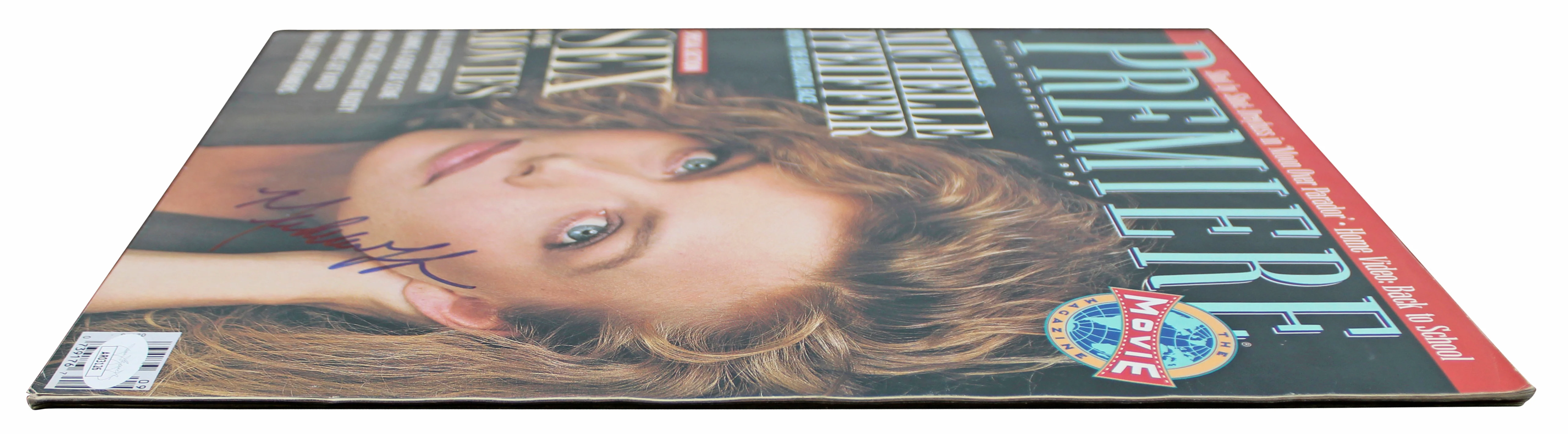 Michelle Pfeiffer Scarface Authentic Signed 1988 Premiere Magazine JSA #AR03126 - Image 8