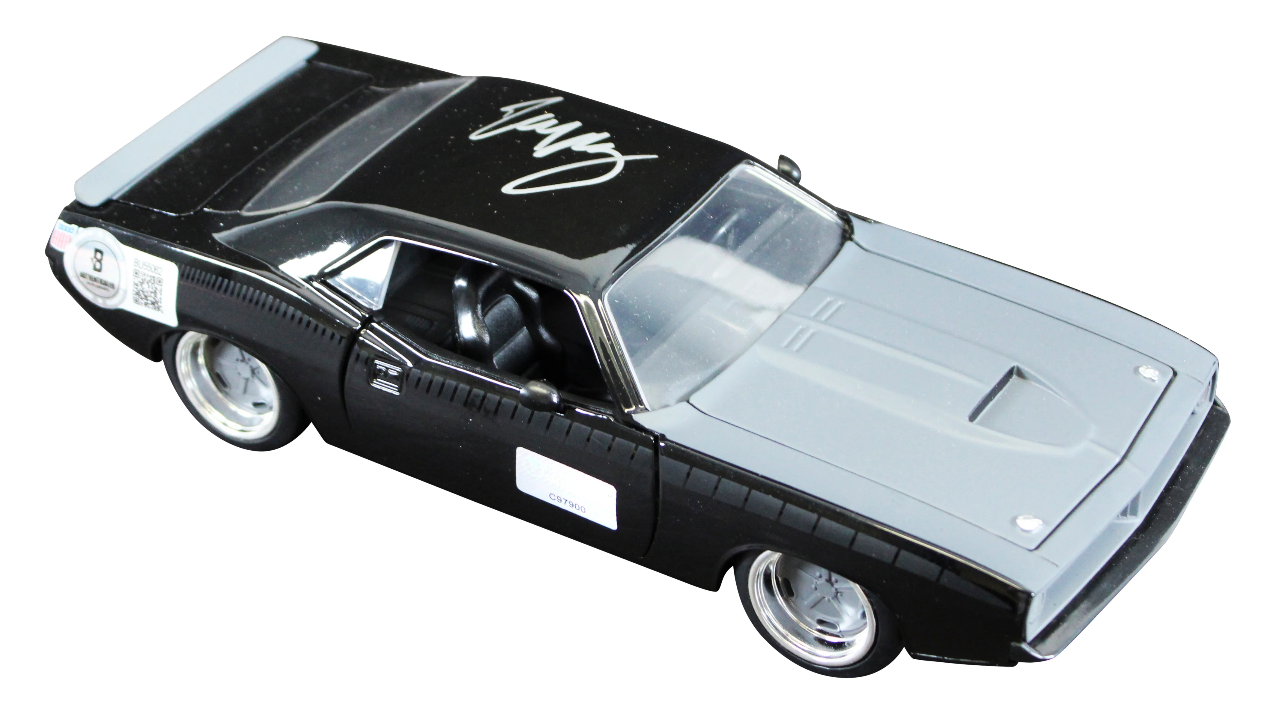 Michelle Rodriguez Fast And Furious Signed Barracuda 1:24 Die Cast Metal Car BAS - Image 3