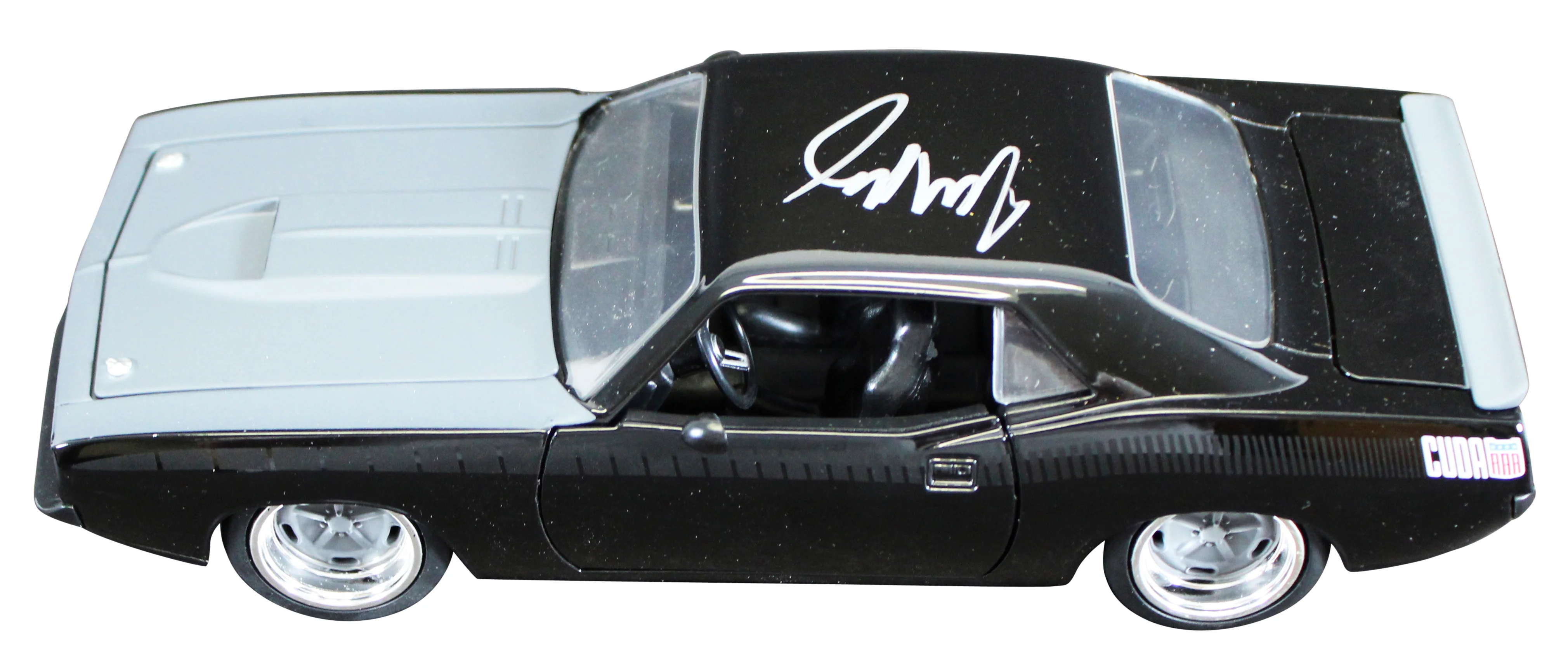 Michelle Rodriguez Fast And Furious Signed Barracuda 1:24 Die Cast Metal Car BAS - Image 7