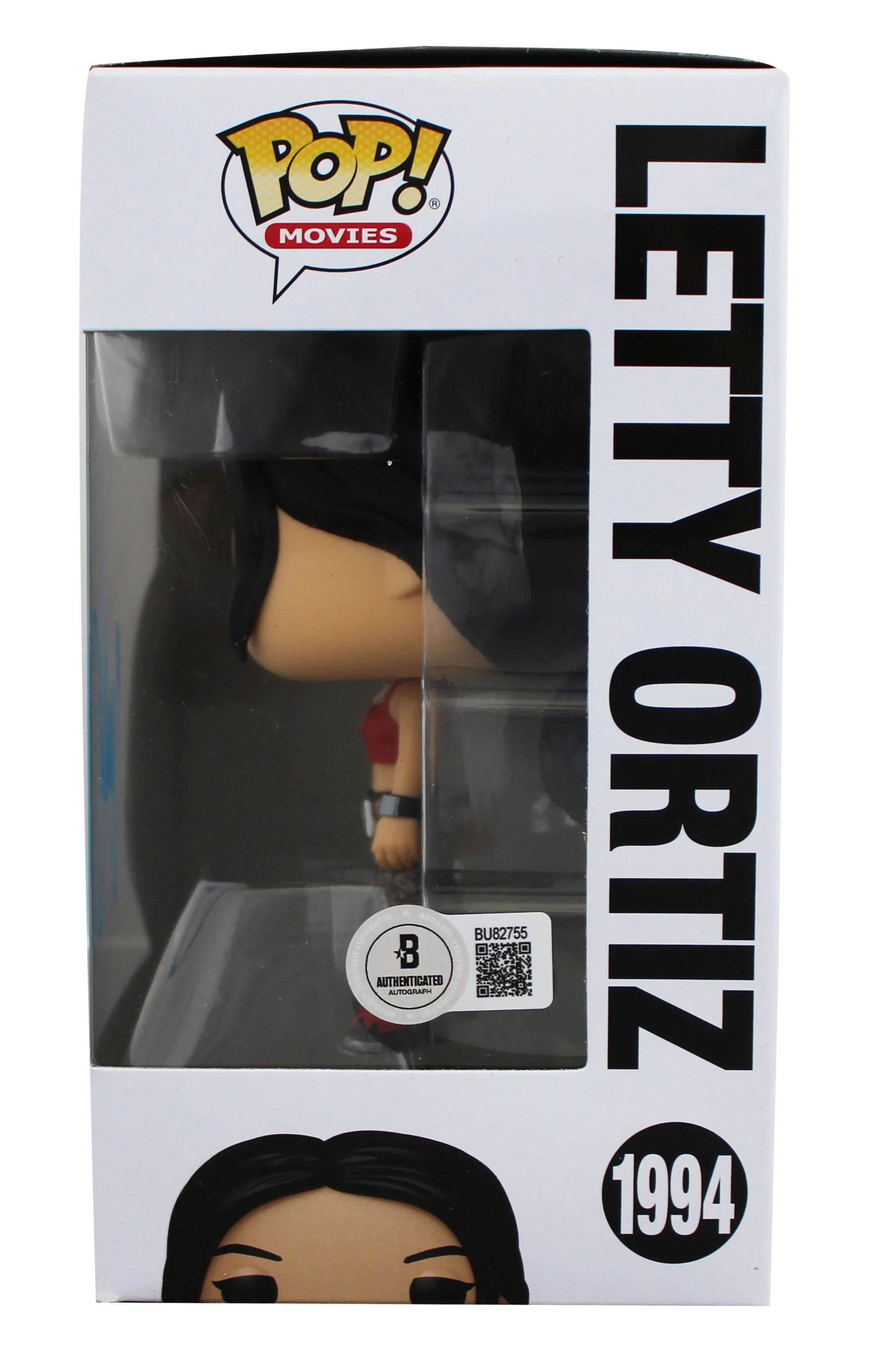 Michelle Rodriguez Fast & Furious Signed Letty Ortiz #1994 Funko Pop Figure BAS - Image 4