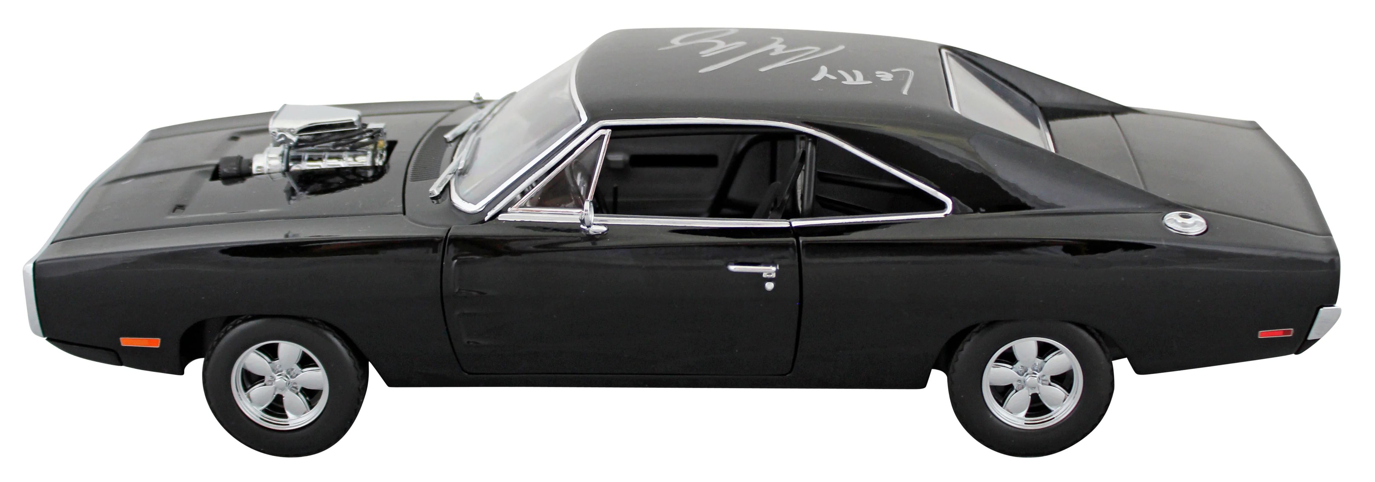 Michelle Rodriguez "Letty" Signed 1970 Dodge Charger 1:18 Scale Die Cast Car BAS - Image 7