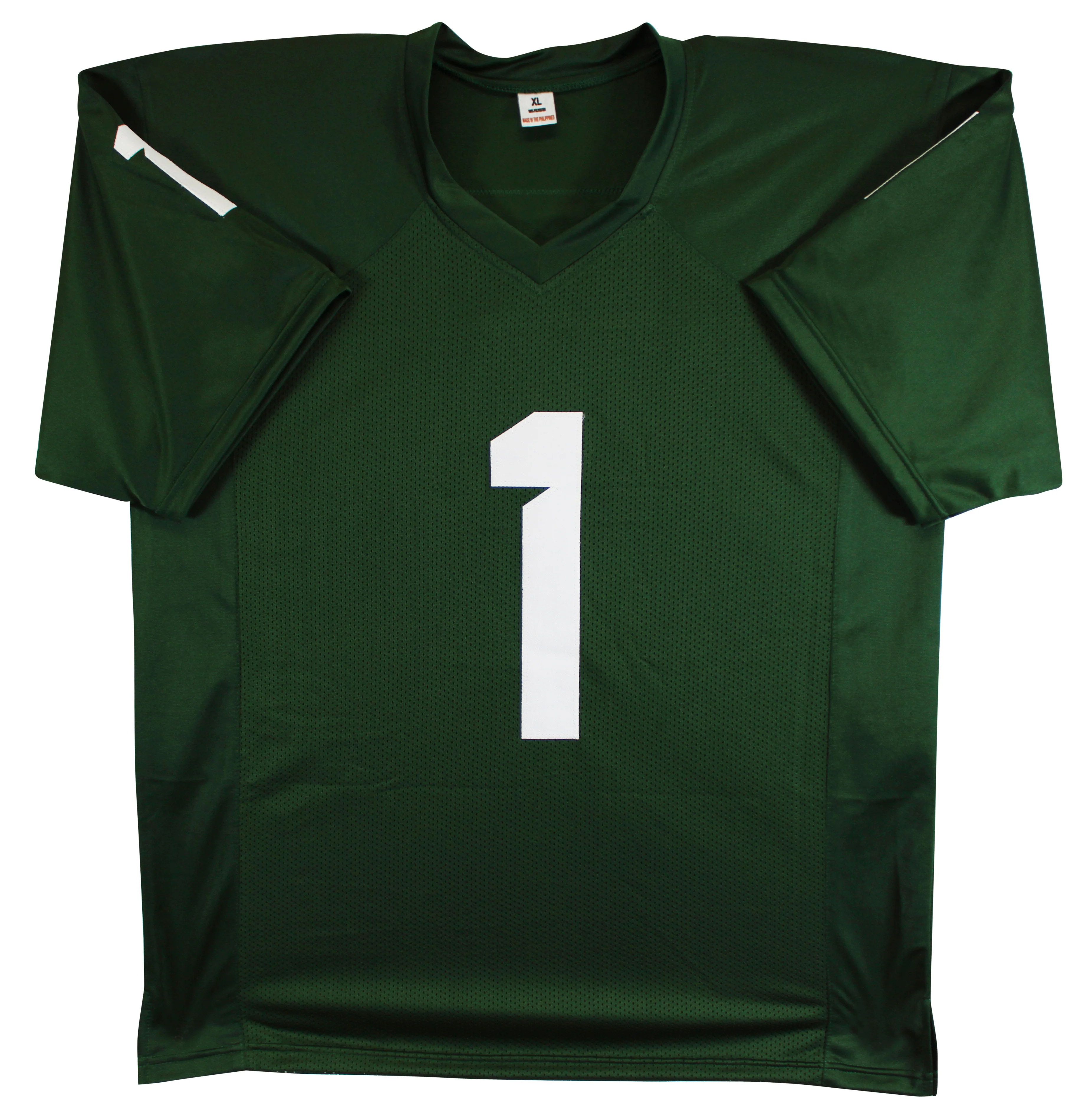 Michigan State Jayden Reed Authentic Signed Green Pro Style Jersey BAS - Image 4