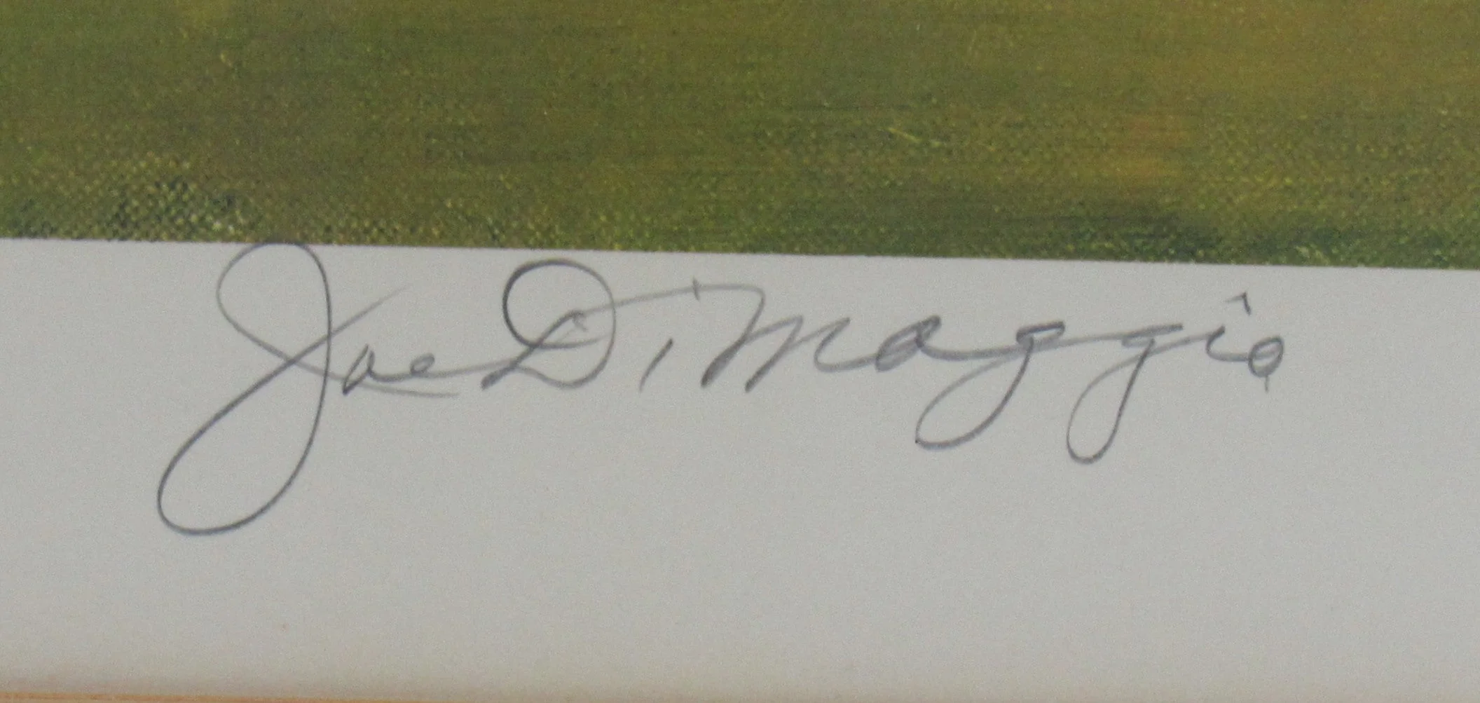 Joe DiMaggio Signed Auto 21x17 Photo JSA LOA ZZ71716 - Image 2
