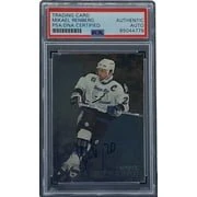 Mikael Renberg Signed 1998 In The Game #131 Lightning Hockey Card PSA/DNA - Image 3