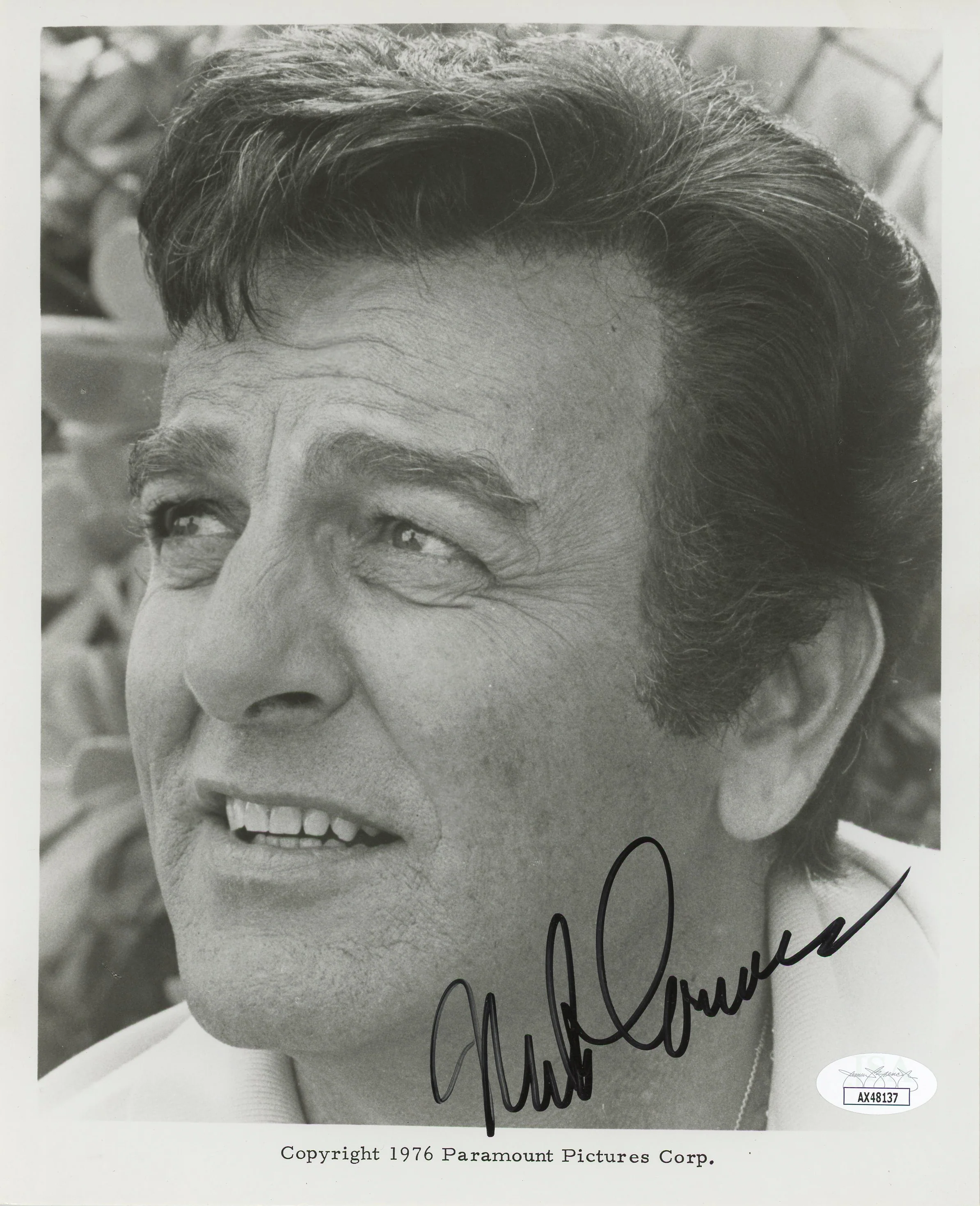 Mike Connors Mannix Authentic Signed 8x10 Photo Autographed JSA #AX48137 - Image 2
