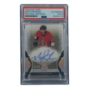 Mike Hoffman Signed 2017 UD #E-MH Ottawa Senators Hockey Card PSA/DNA - Image 3