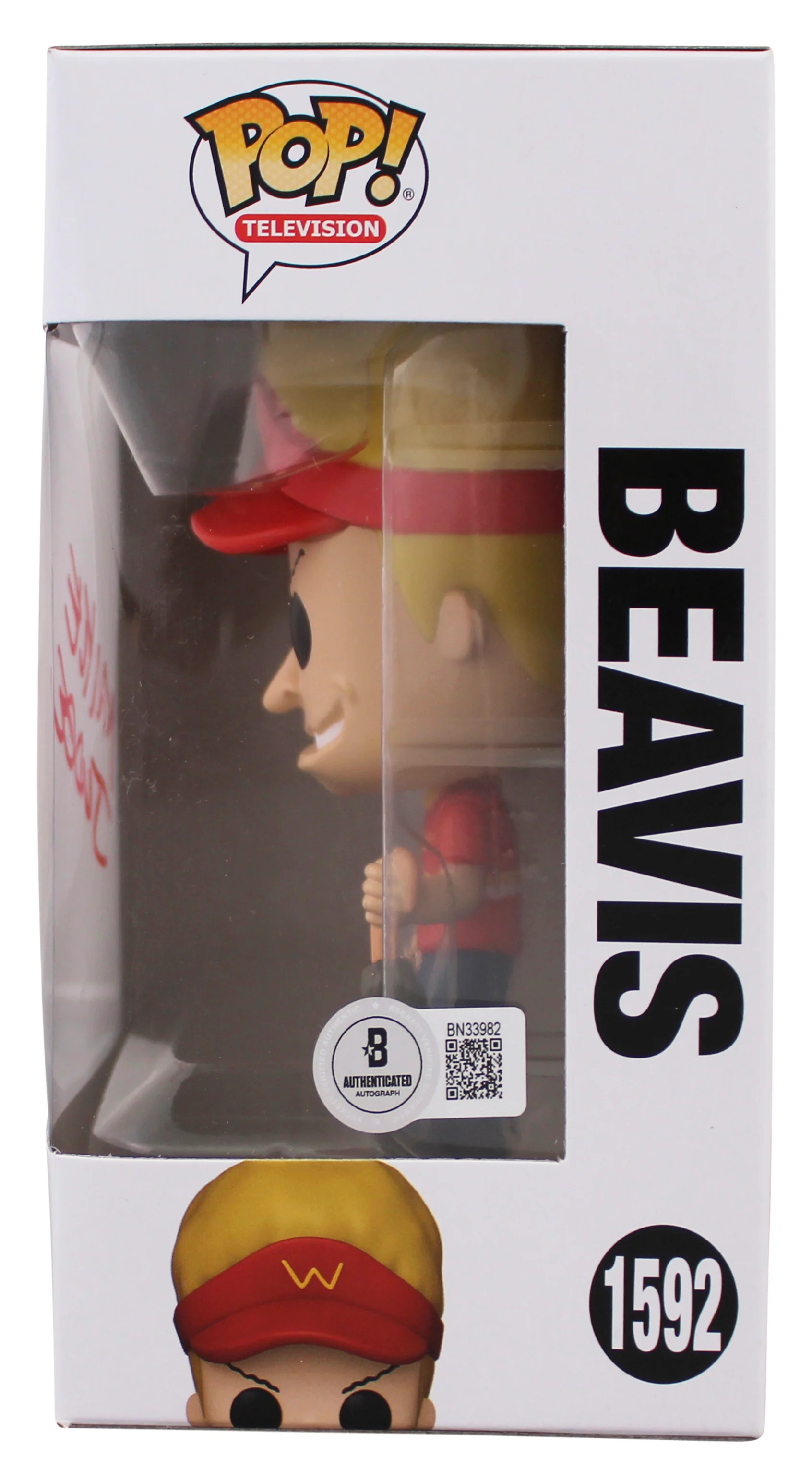 Mike Judge Beavis & Butthead Signed #1592 Funko Pop Vinyl Figure BAS #BN33982 - Image 4