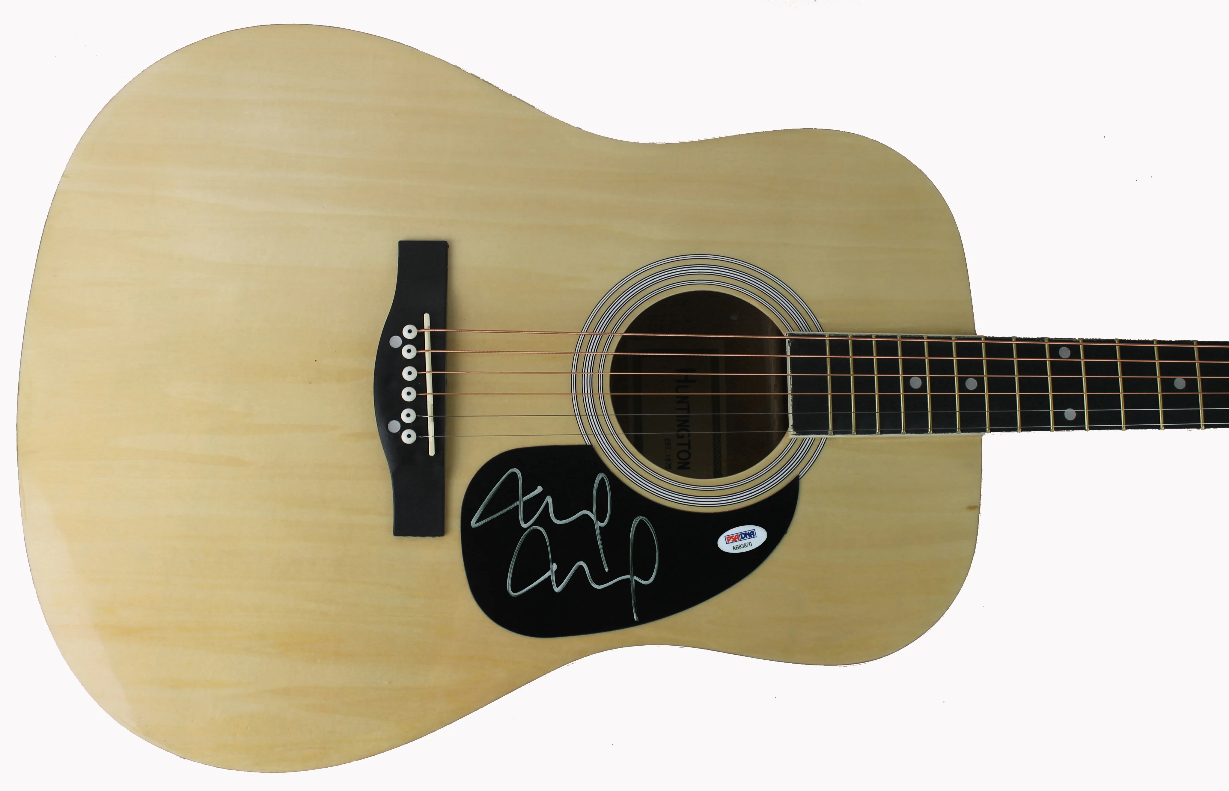Mike McCready Pearl Jam Signed Natural Acoustic Guitar PSA/DNA #AB83870 - Image 2