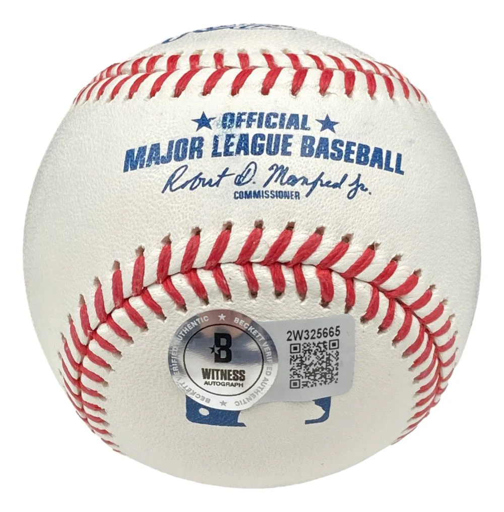 Mike Schmidt Philadelphia Phillies Signed Official MLB Baseball BAS w/ Case - Image 2