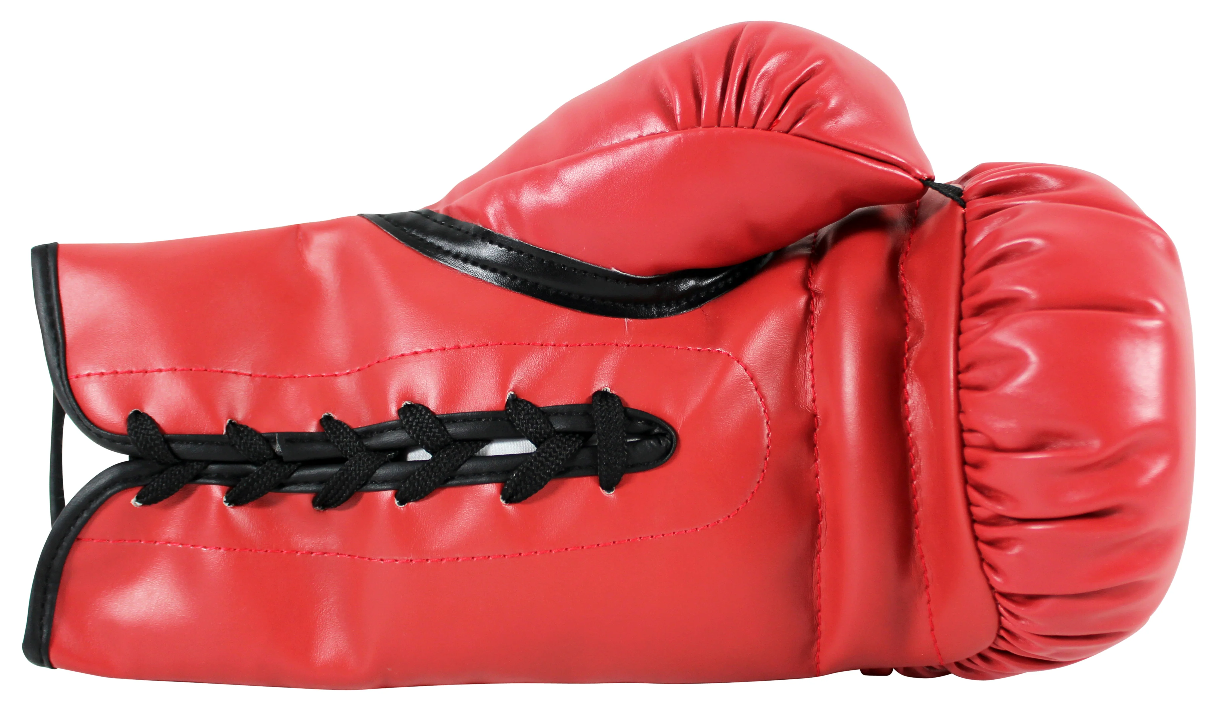Mike Tyson Authentic Signed Left Hand Red Everlast Boxing Glove BAS - Image 3