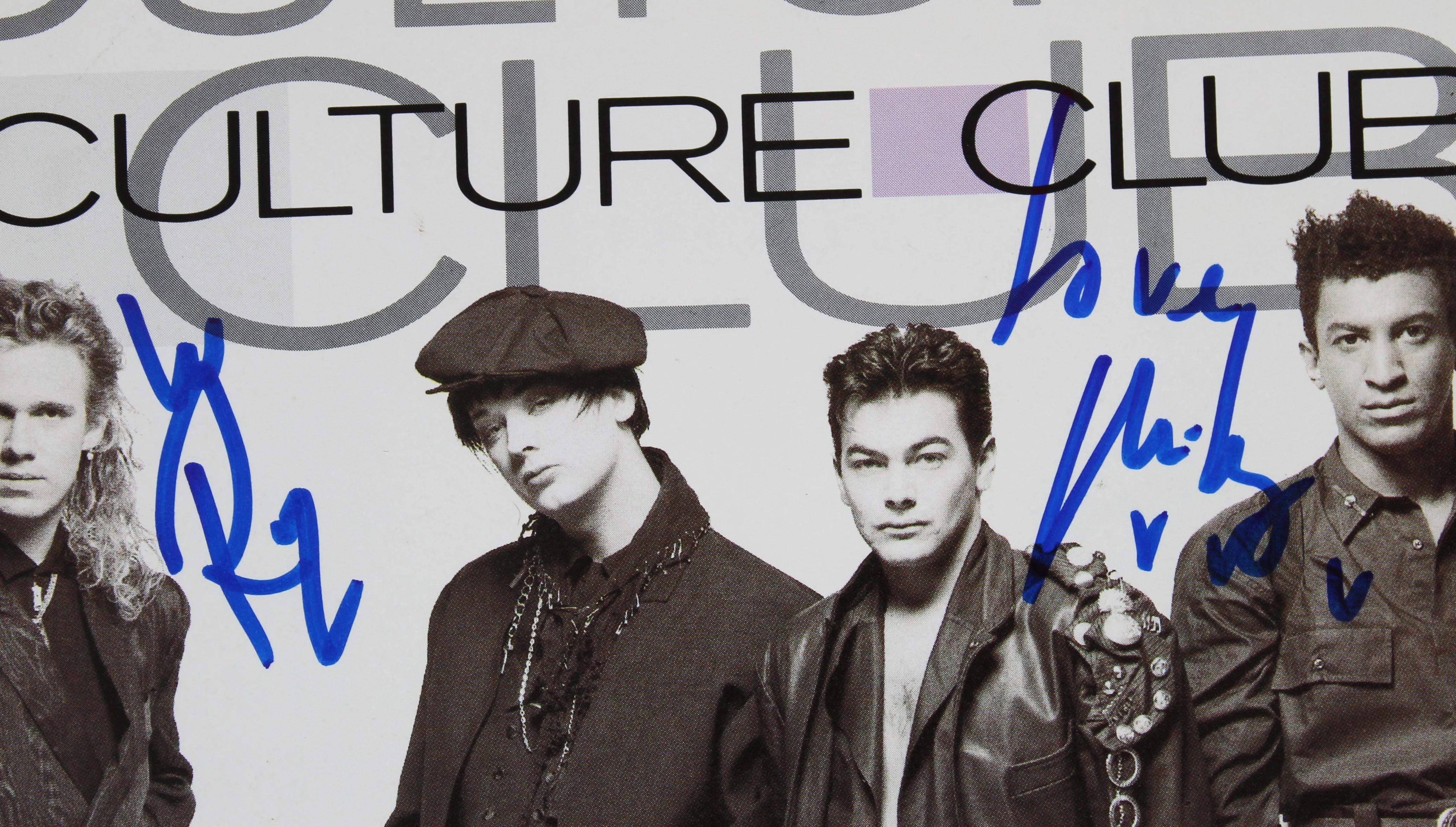 Mikey Craig & Roy Hay Culture Club Signed Move Away 45 Album Cover BAS #BG79200 - Image 3