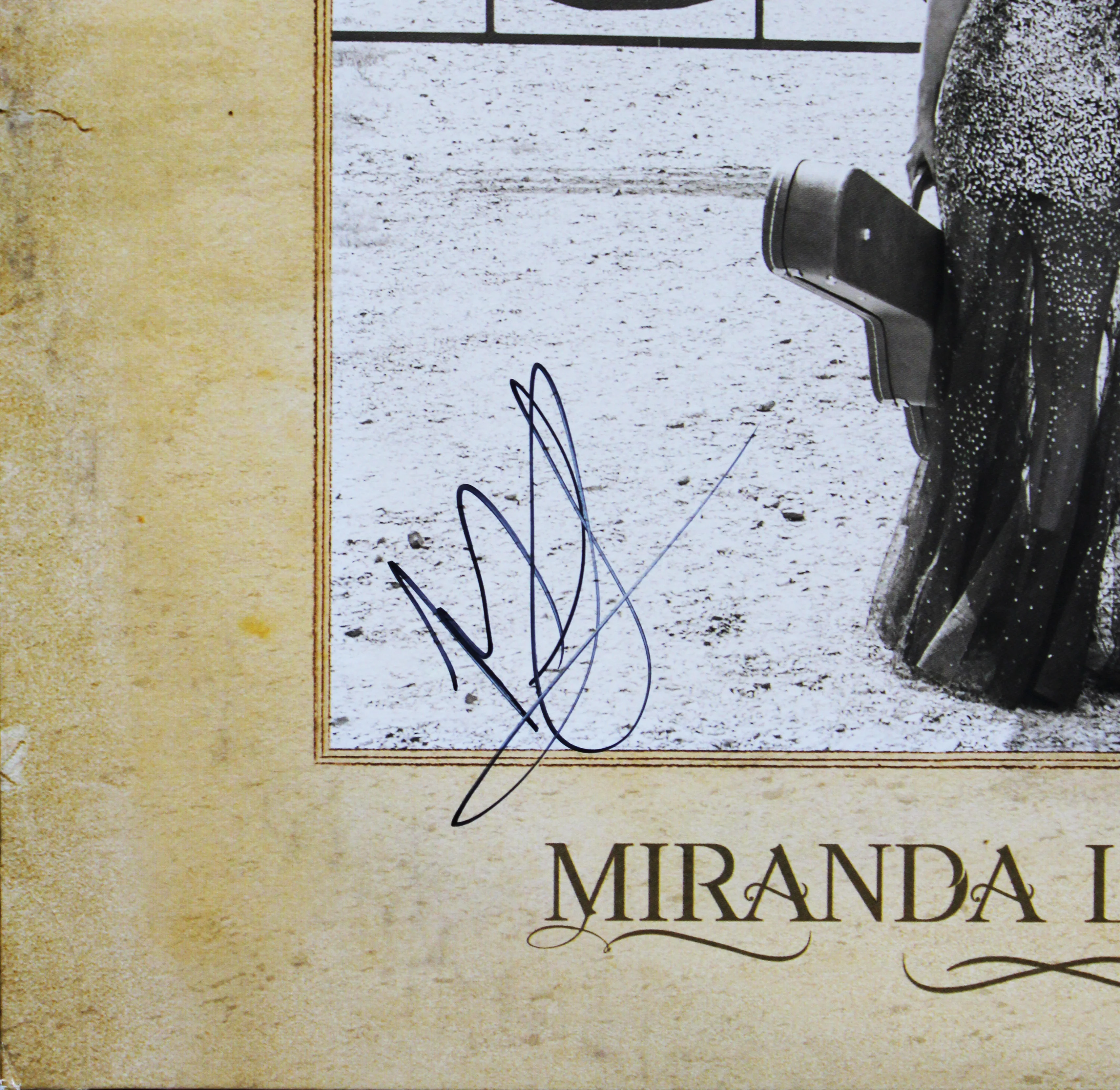 Miranda Lambert Signed The Weight of These Wings Album Cover JSA #CF71422 - Image 4