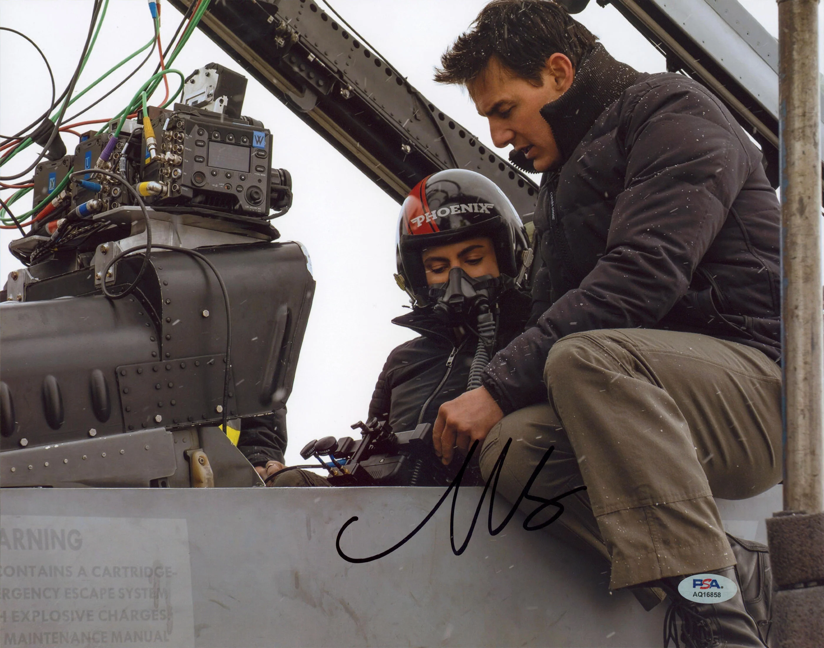 Monica Barbaro Top Gun: Maverick Authentic Signed 11x14 Photo PSA/DNA #AQ16858 - Image 2