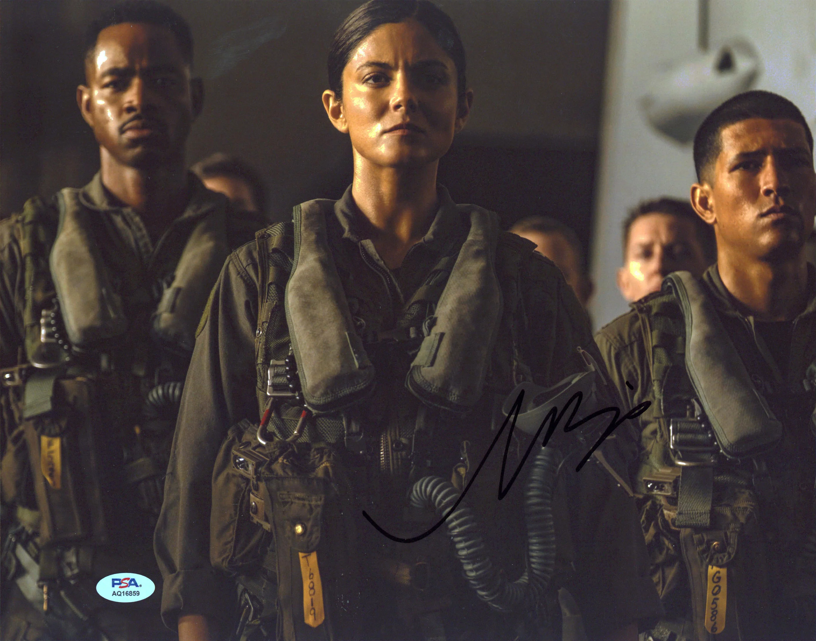 Monica Barbaro Top Gun: Maverick Authentic Signed 11x14 Photo PSA/DNA #AQ16859 - Image 2