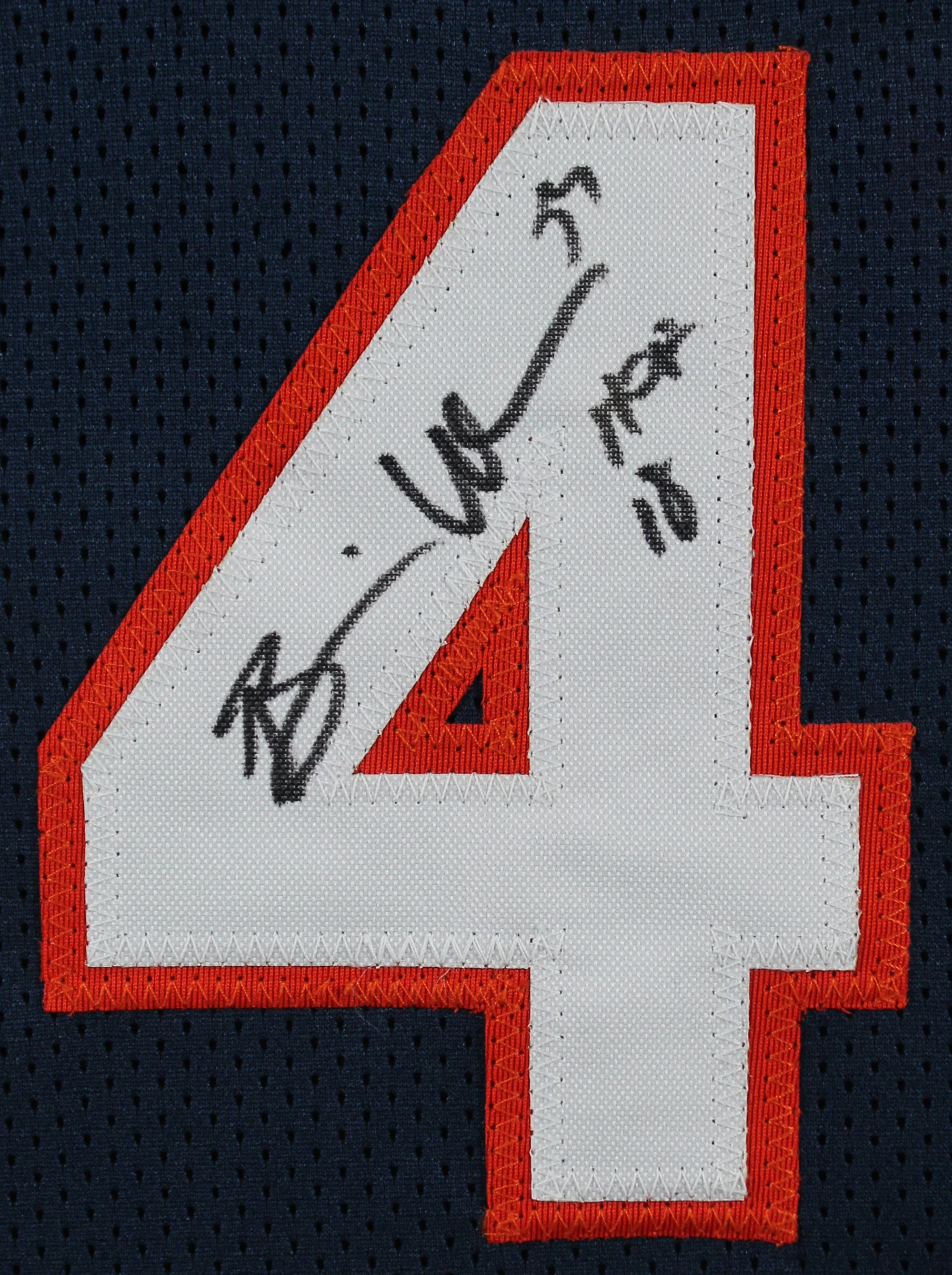 Monsters Of The Midway (3) Butkus, Singletary +1 Signed Navy Framed Jersey BAS - Image 5