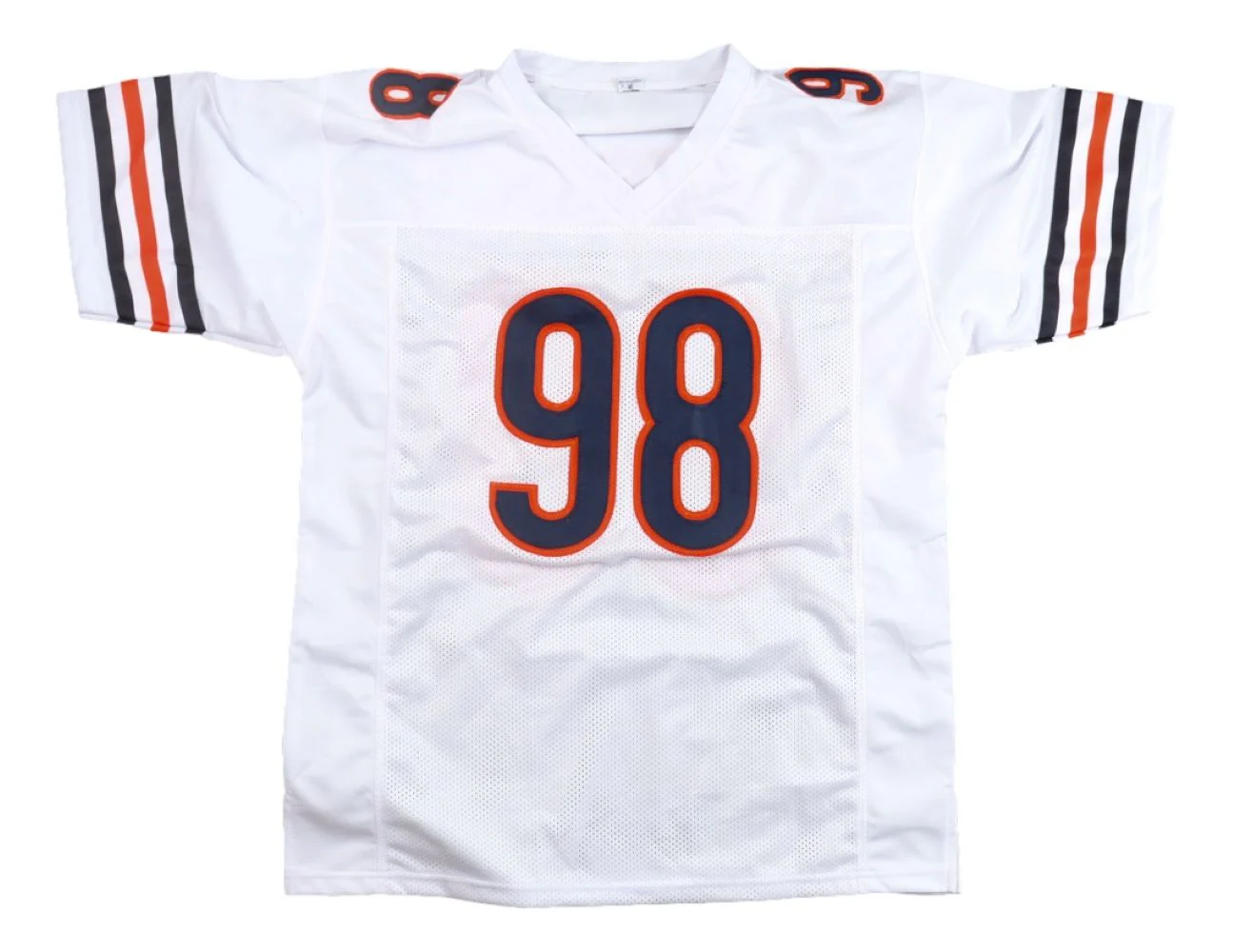 Montez Sweat Chicago Signed White Football Jersey PSA/DNA Hologram - Image 3