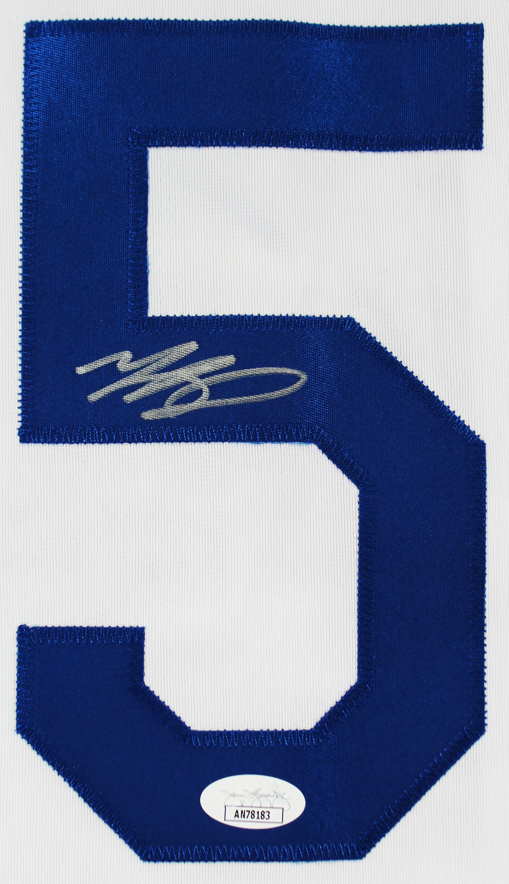 Mookie Betts Authentic Signed White Pro Style Framed Jersey Autographed JSA - Image 3