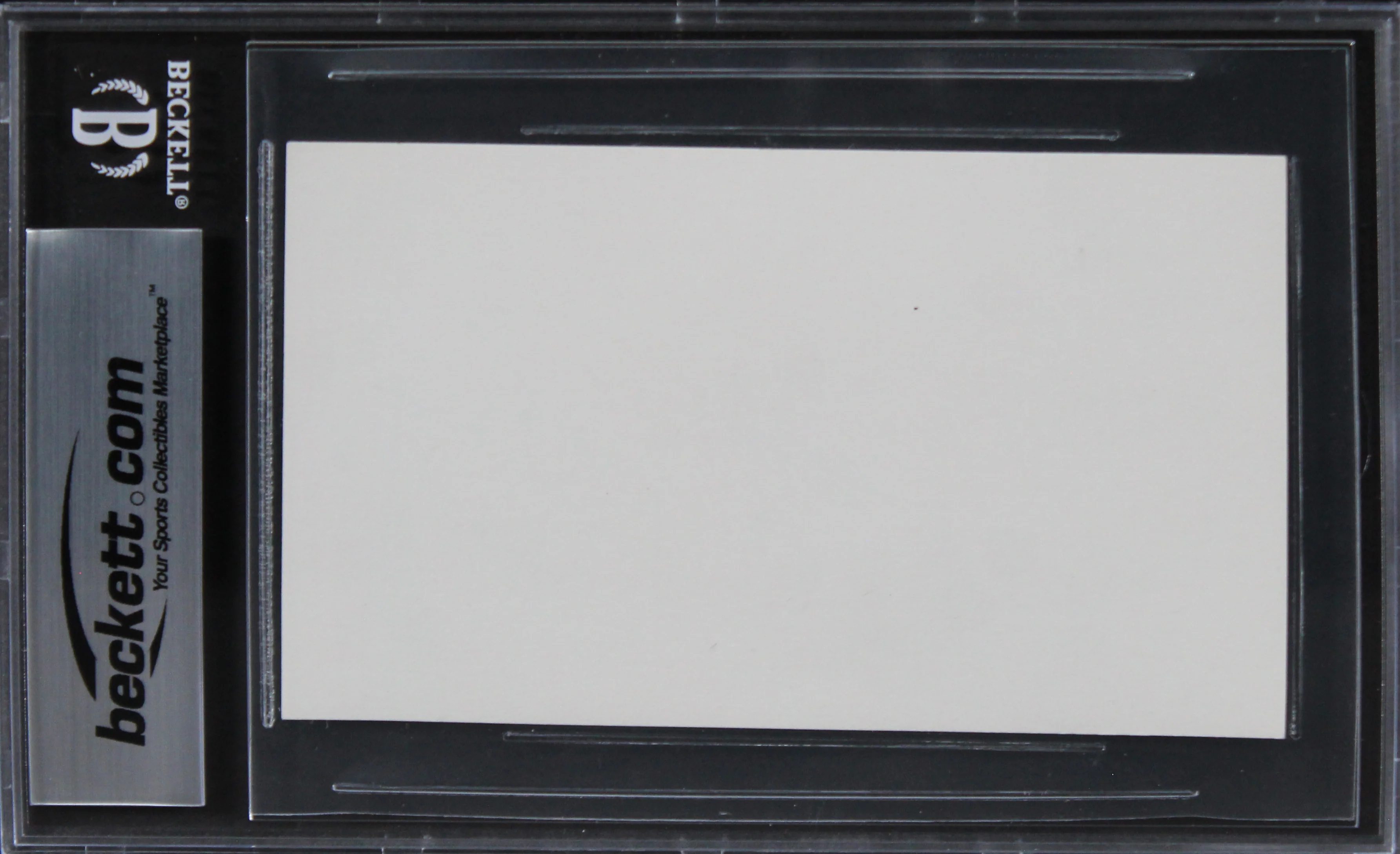 Moon Unit Zappa European Vacation Authentic Signed 3x5 Index Card BAS Slabbed - Image 3