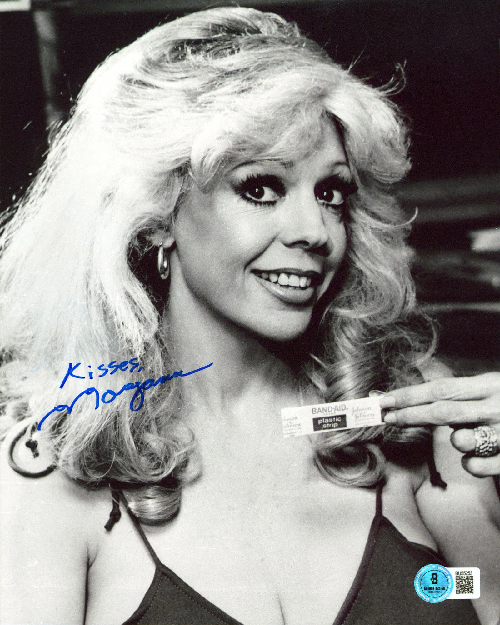 Morganna Roberts "Kisses" Authentic Signed 8x10 Vertical Photo BAS #BU55253 - Image 2